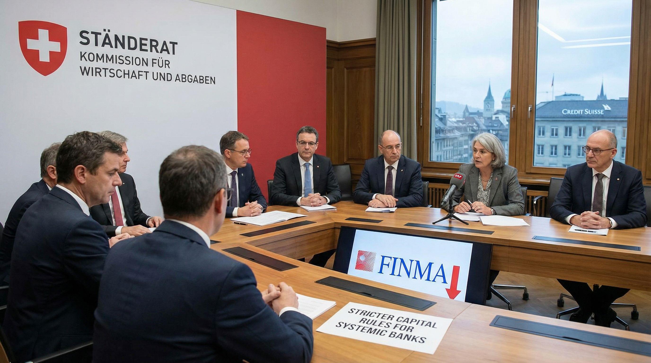Swiss Senate Demands Stricter Capital Rules for Systemic Banks