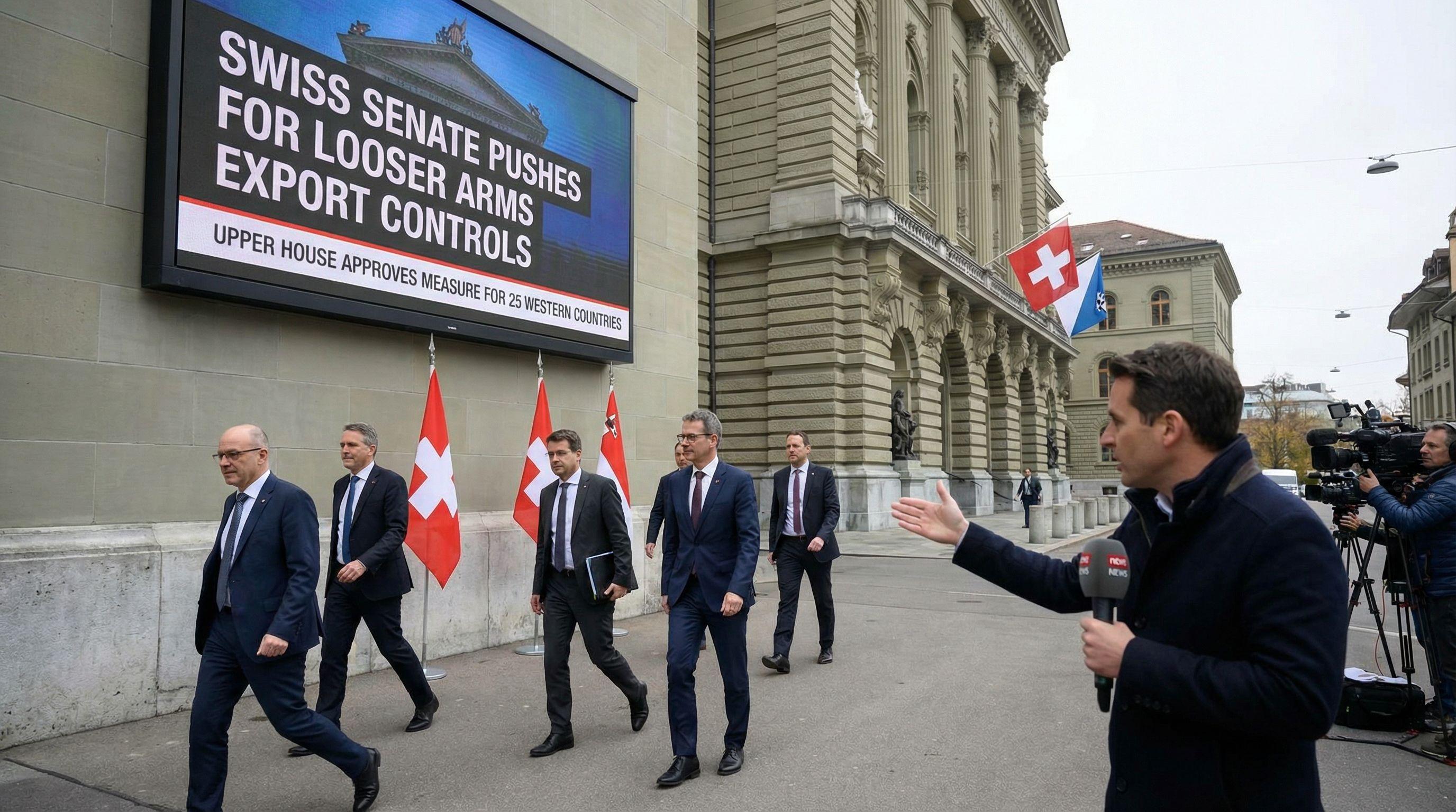 Swiss Senate Pushes for Looser Arms Export Controls