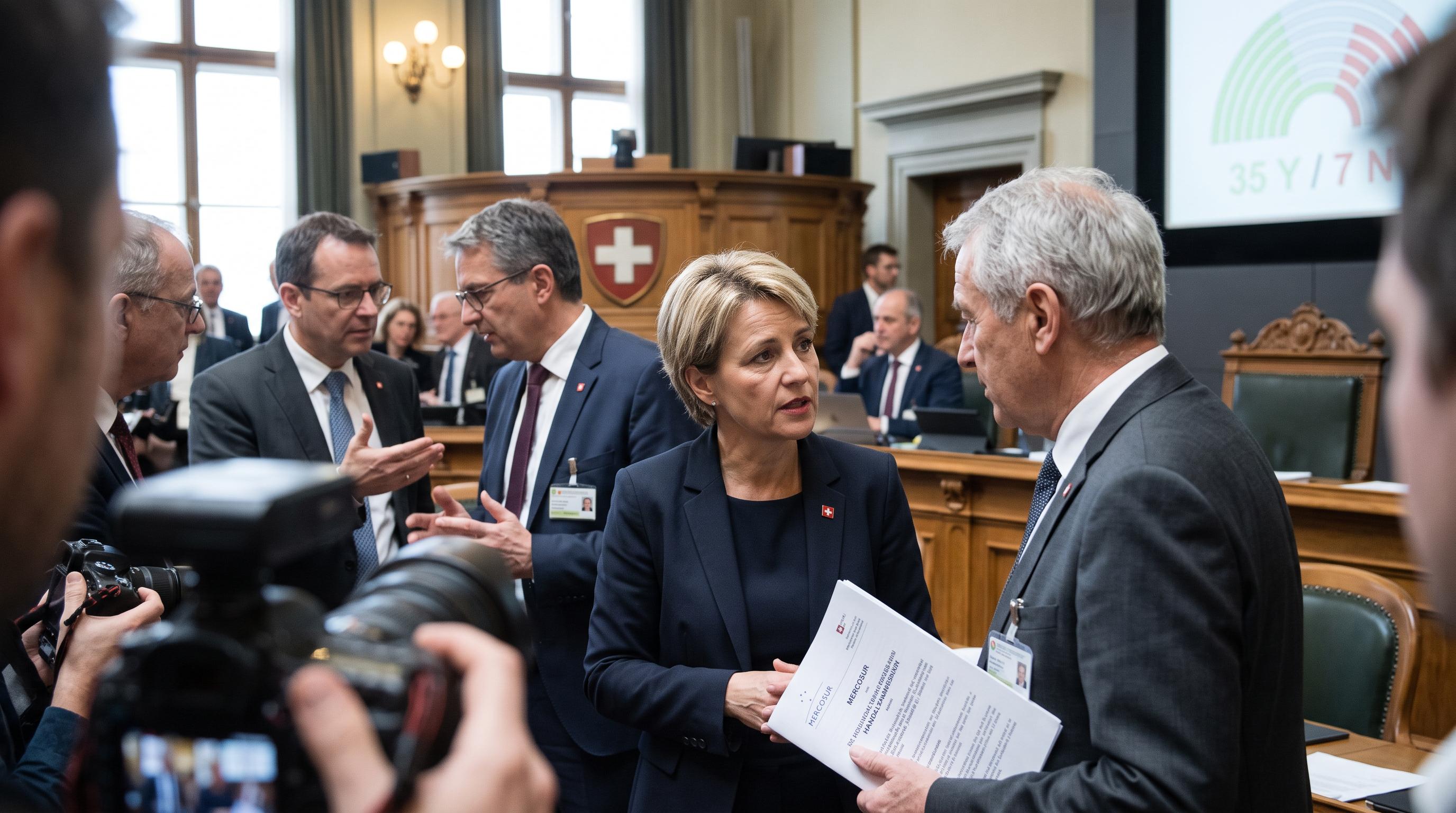 Swiss Senate revives Mercosur trade deal despite farming backlash