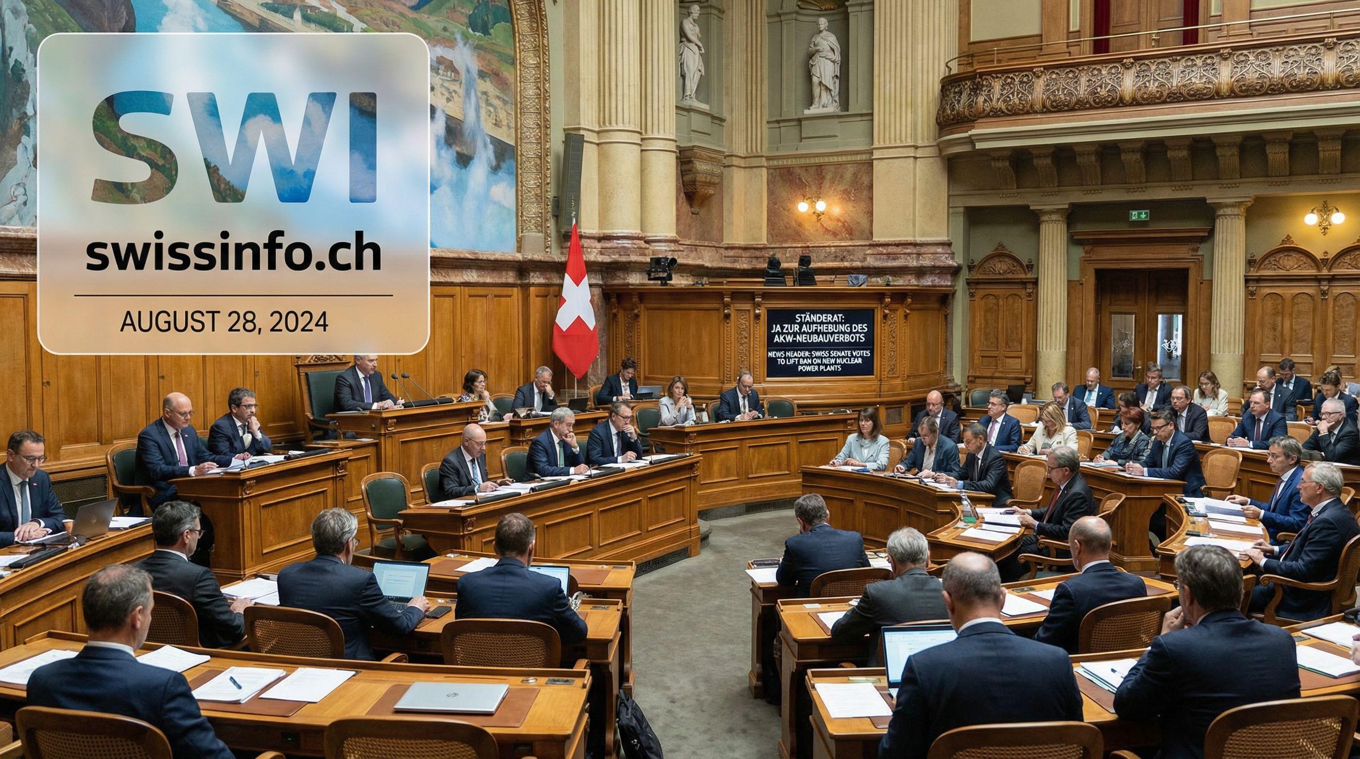 Swiss Senate Votes to Lift Ban on New Nuclear Power Plants