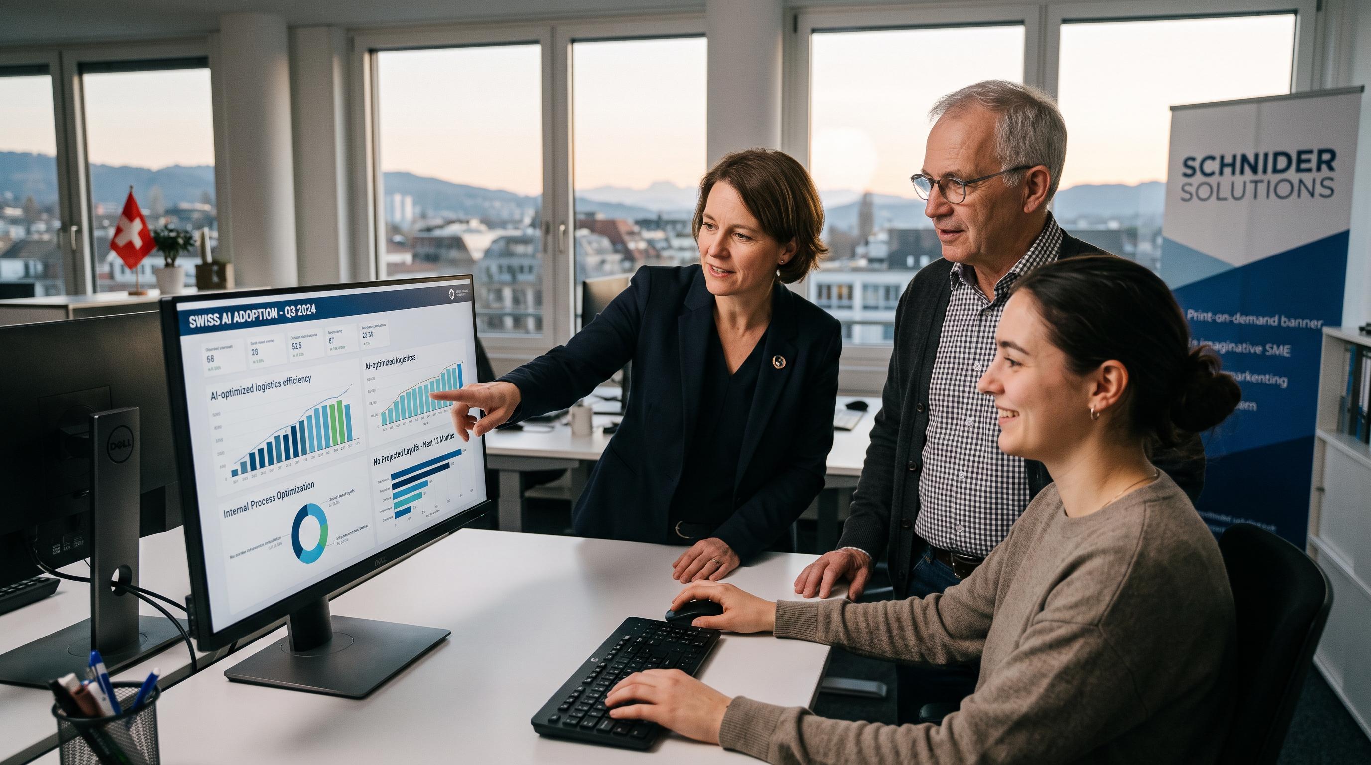 Swiss SMEs embrace AI while expecting limited job losses