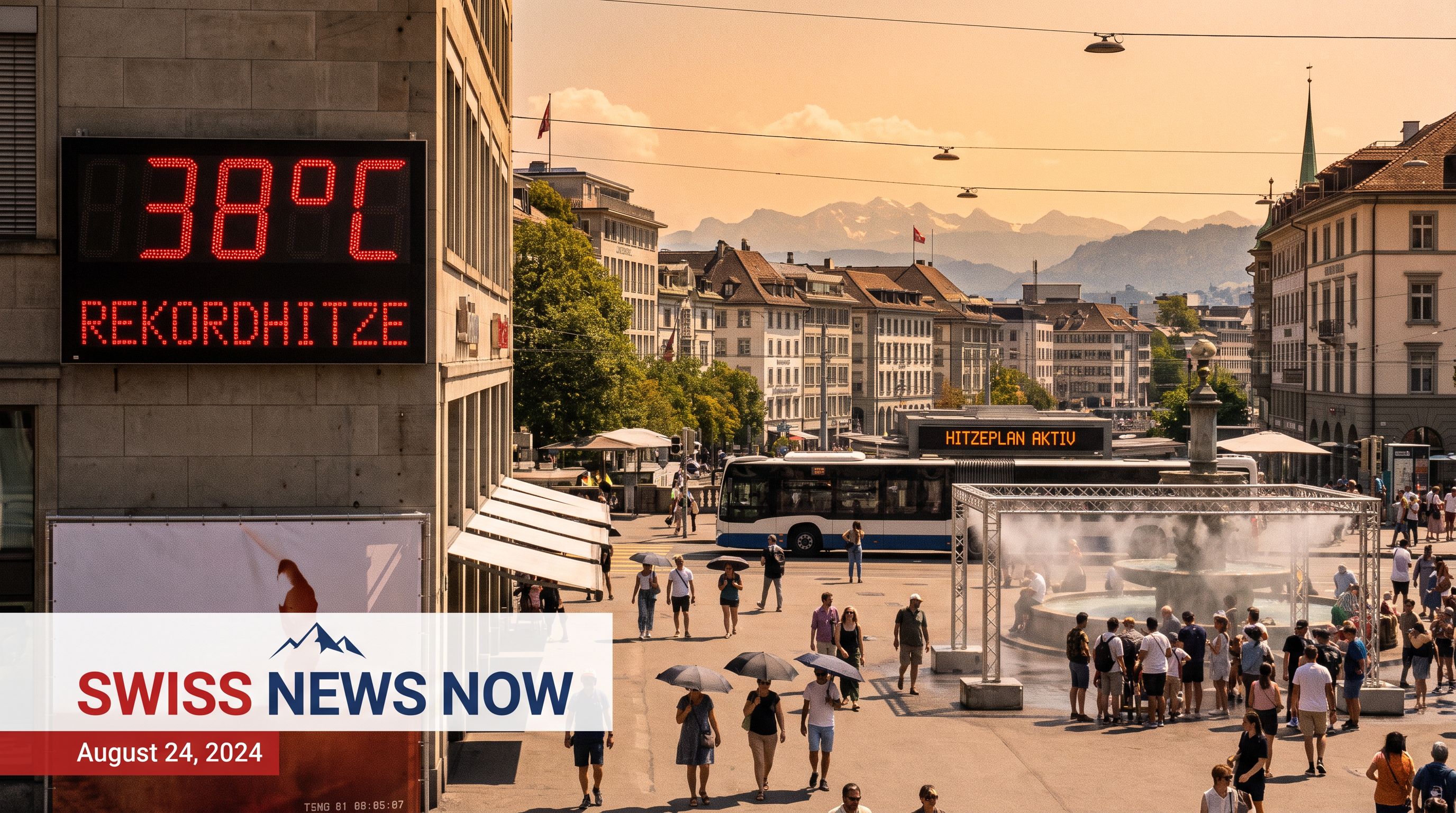 Record Summer Heat Forces Widespread Adaptation in Swiss Society