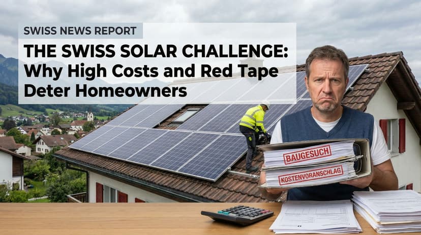 The Swiss Solar Challenge: Why High Costs and Red Tape Deter Homeowners