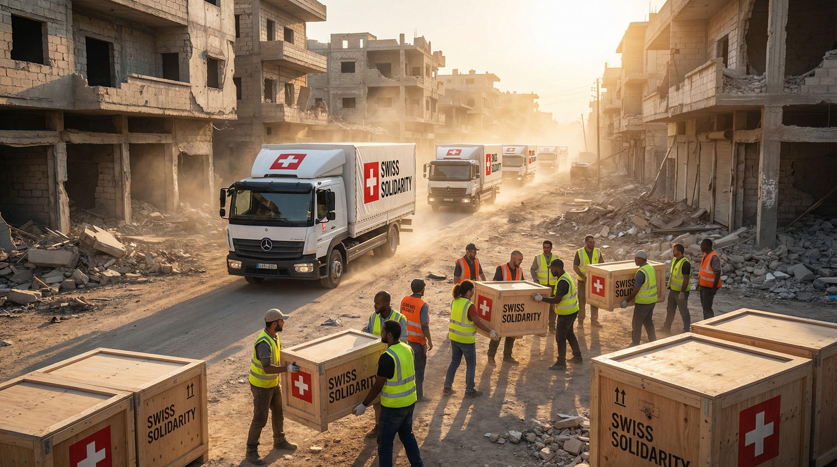 Swiss Solidarity Launches National Appeal for Gaza Aid