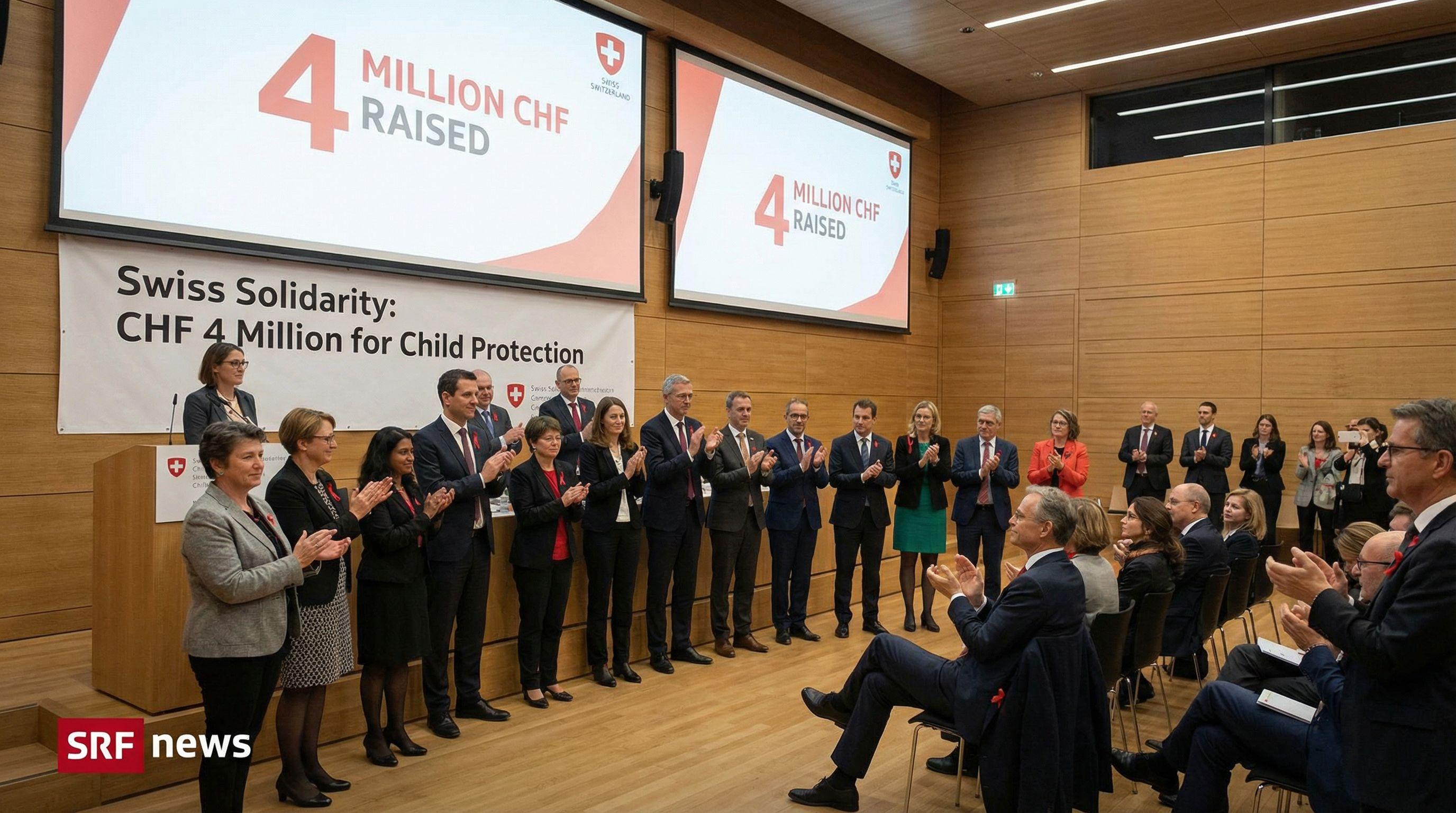 Swiss Solidarity Raises Over CHF4 Million to Combat Child Abuse
