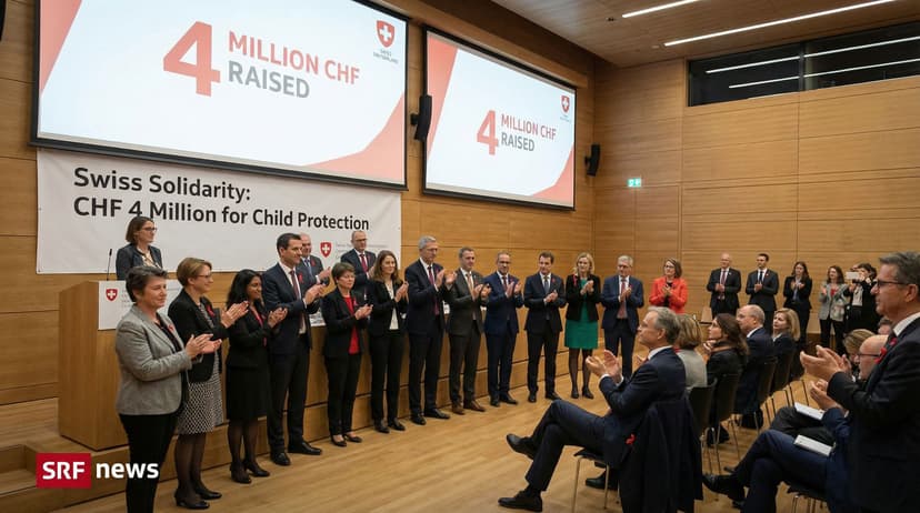 Swiss Solidarity Raises Over CHF4 Million to Combat Child Abuse