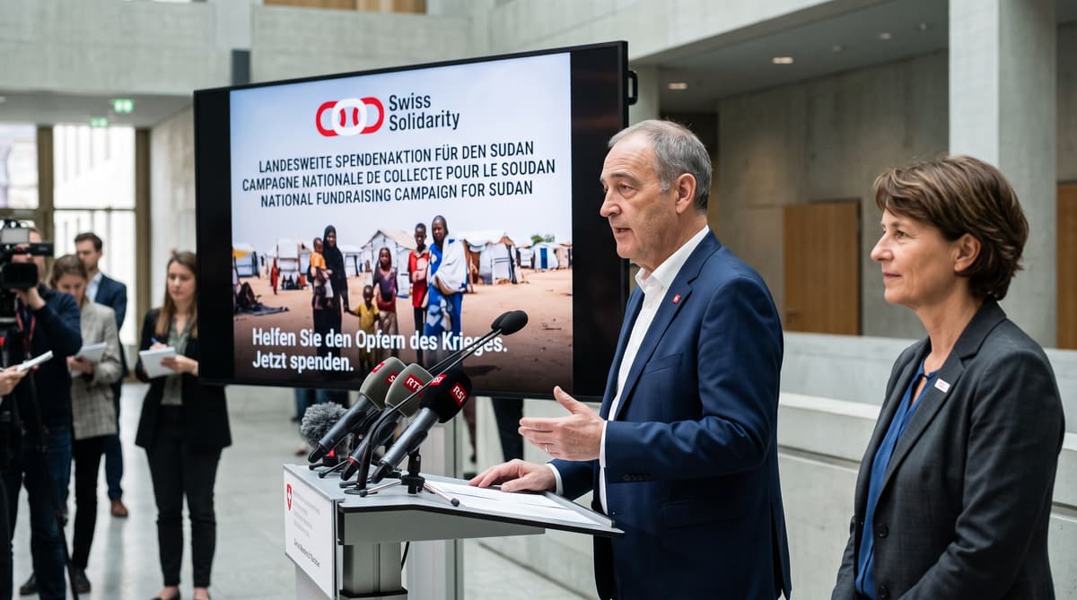 Swiss Solidarity launches national fundraising campaign for Sudan