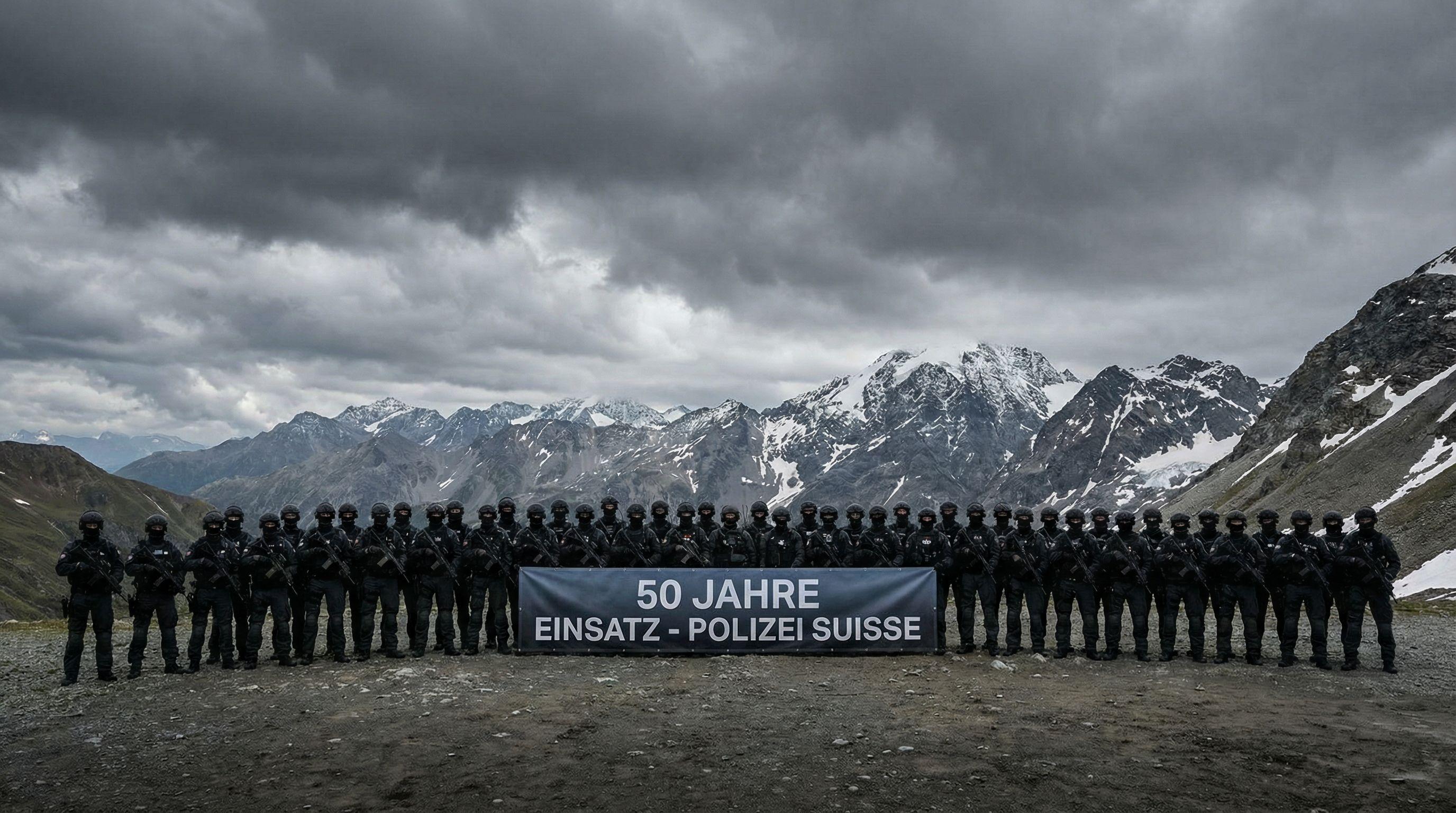 Swiss Special Police Units Mark 50 Years of Counter-Terrorism Operations
