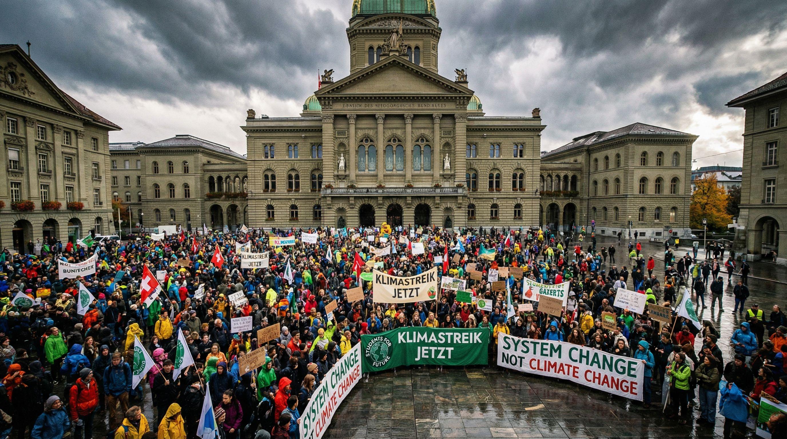 Swiss Students Rally Against Education Budget Cuts