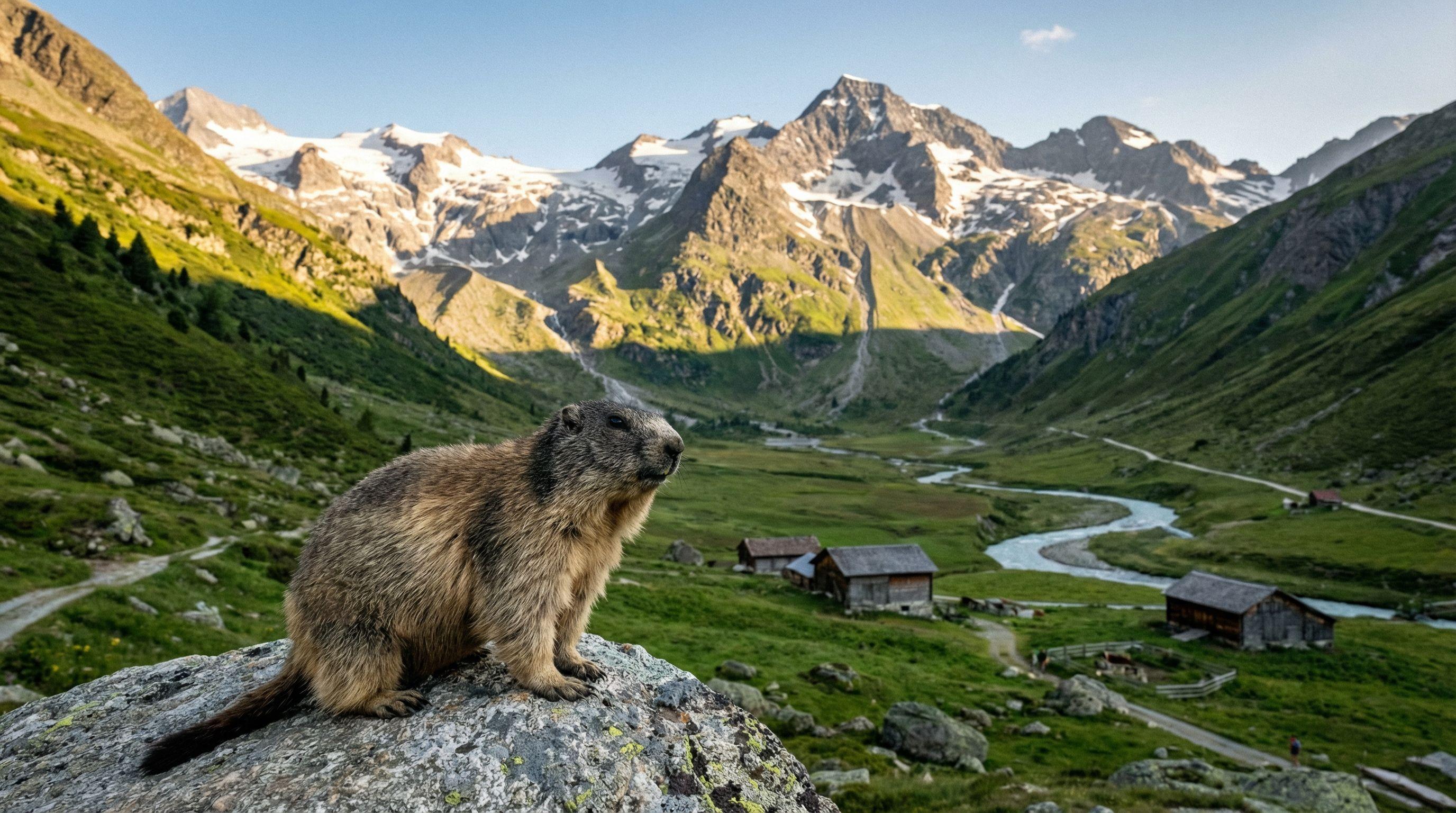 Swiss Study: Climate Change Forces Marmots to Higher Altitudes