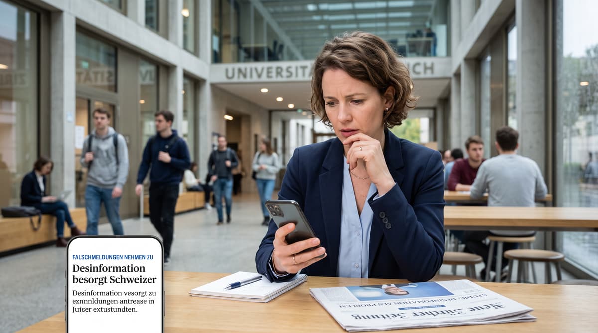 More than half of people in Switzerland worry about disinformation, study finds