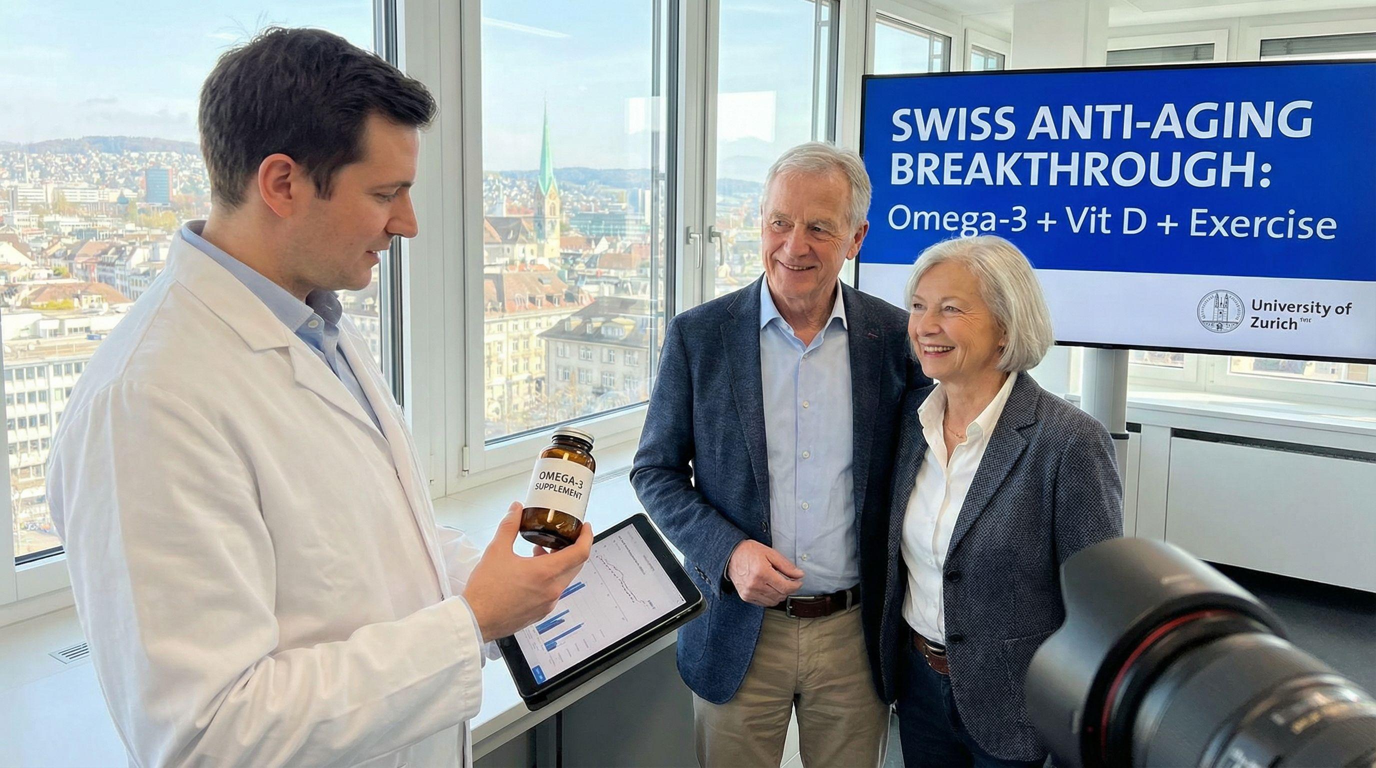 Swiss study reveals anti-aging benefits of omega-3 supplements