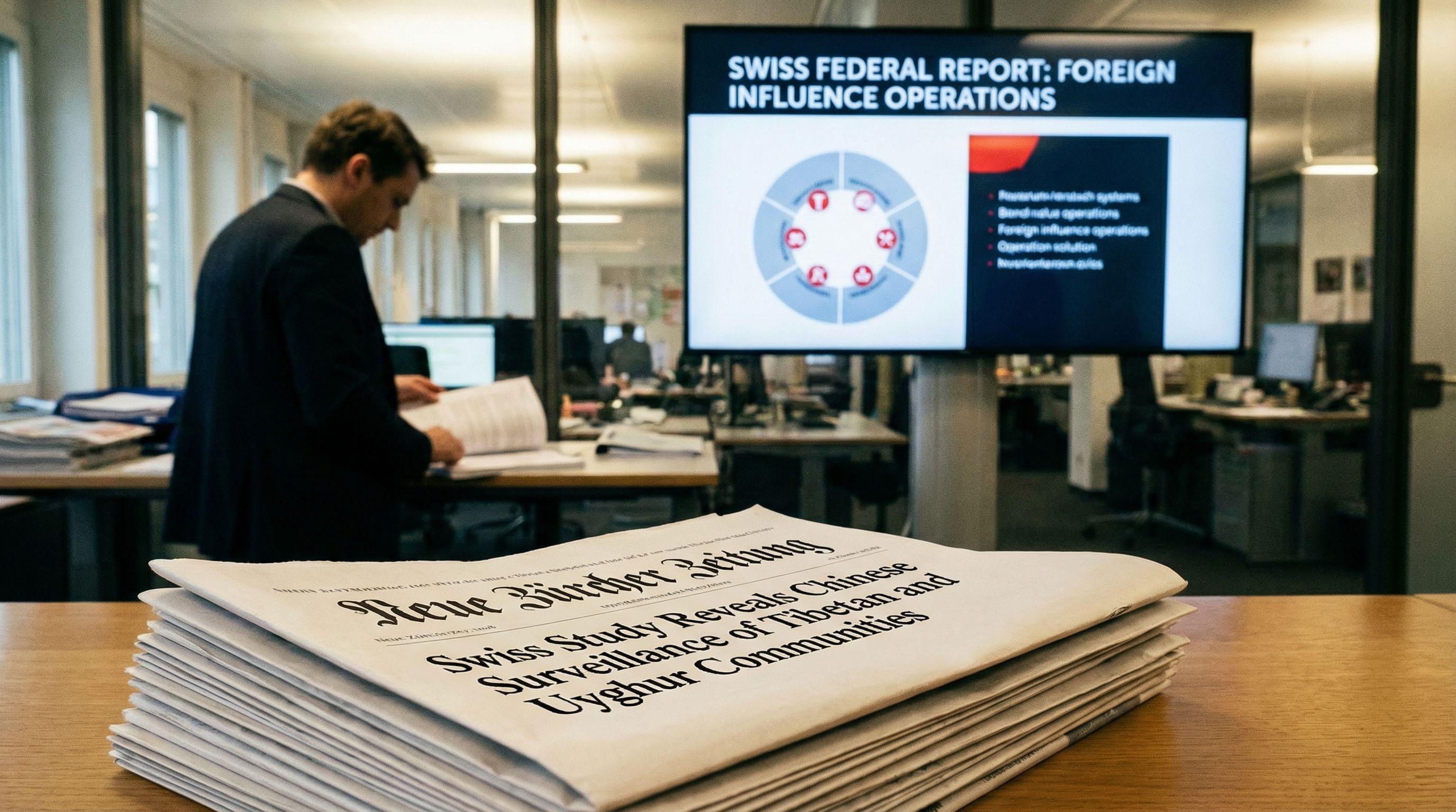 Swiss Study Reveals Chinese Surveillance of Tibetan and Uyghur Communities