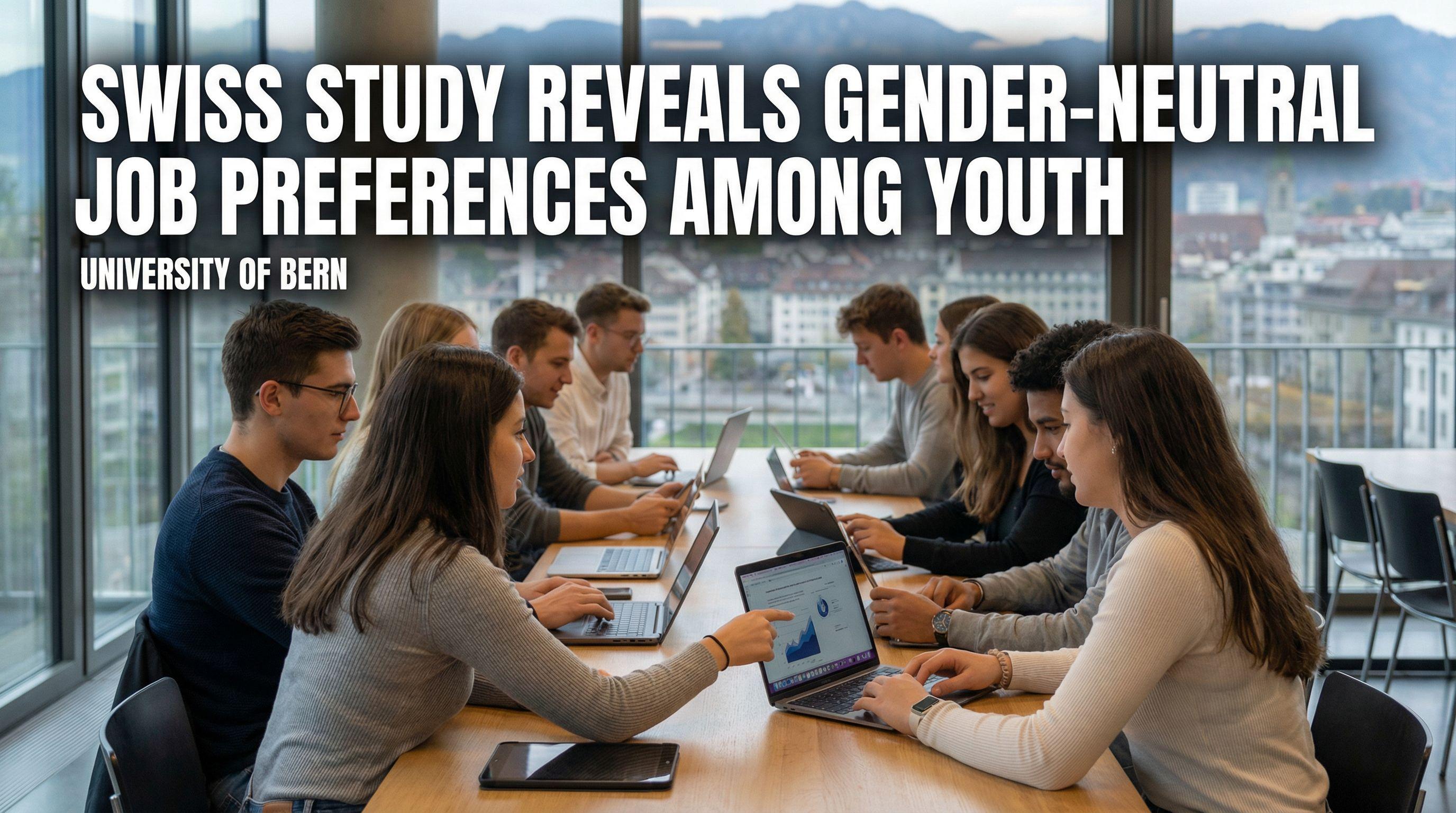 Swiss Study Reveals Gender-Neutral Job Preferences Among Youth