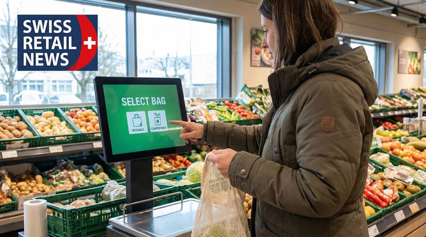 Swiss Supermarkets Implement New Produce Bag Selection System