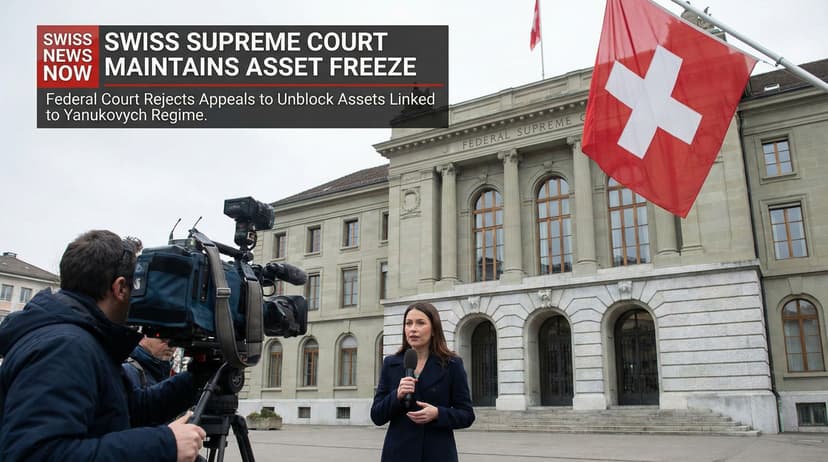 Swiss Supreme Court Maintains Asset Freeze on Former Ukrainian Officials
