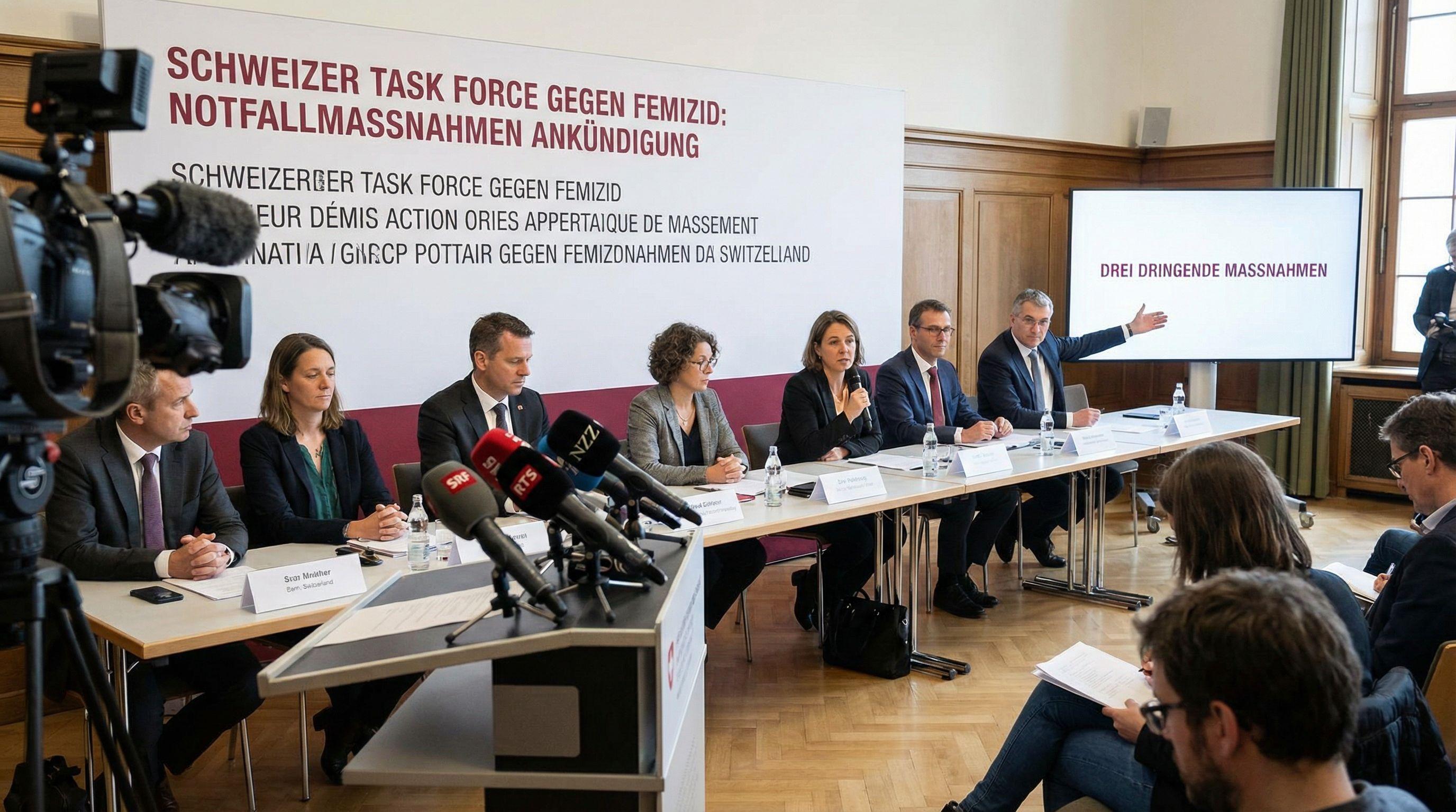 Swiss Task Force Announces Emergency Measures to Combat Femicide