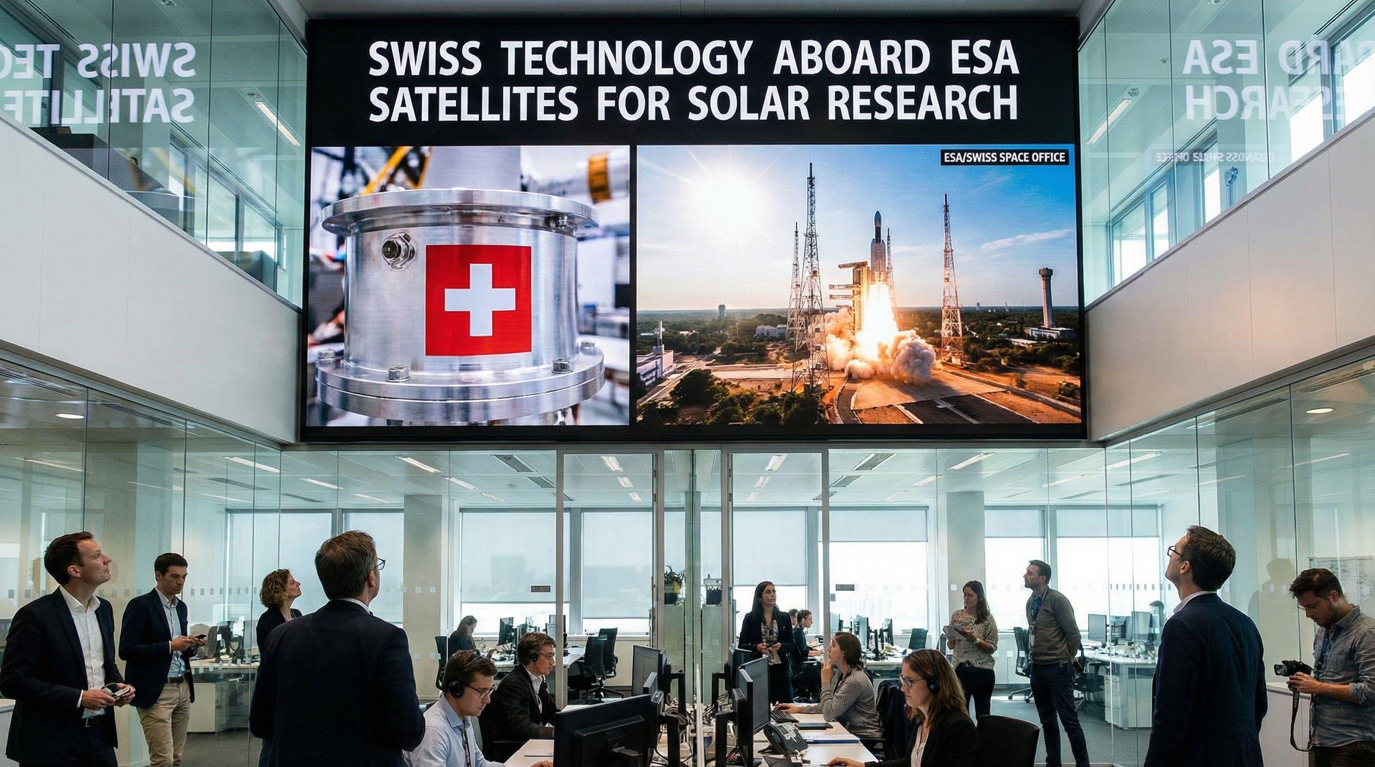 Swiss Technology Aboard ESA Satellites for Solar Research