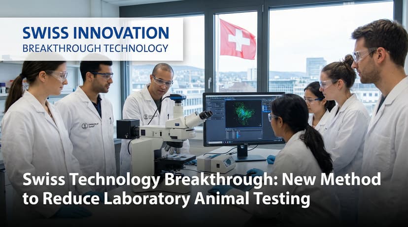 Swiss Technology Breakthrough: New Method to Reduce Laboratory Animal Testing