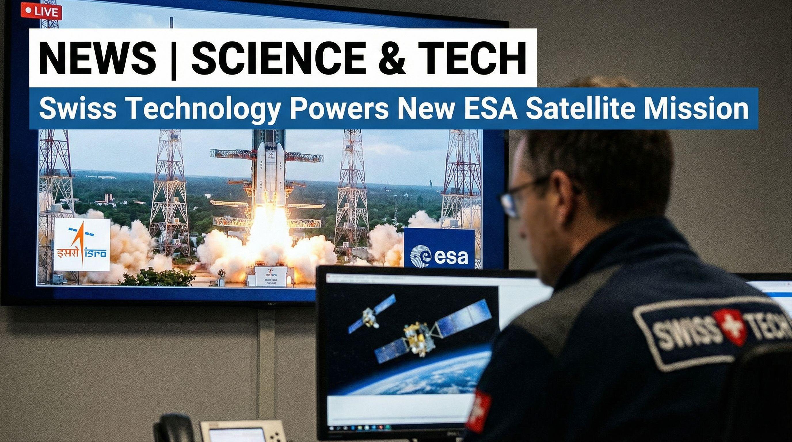Swiss Technology Powers New ESA Satellite Mission