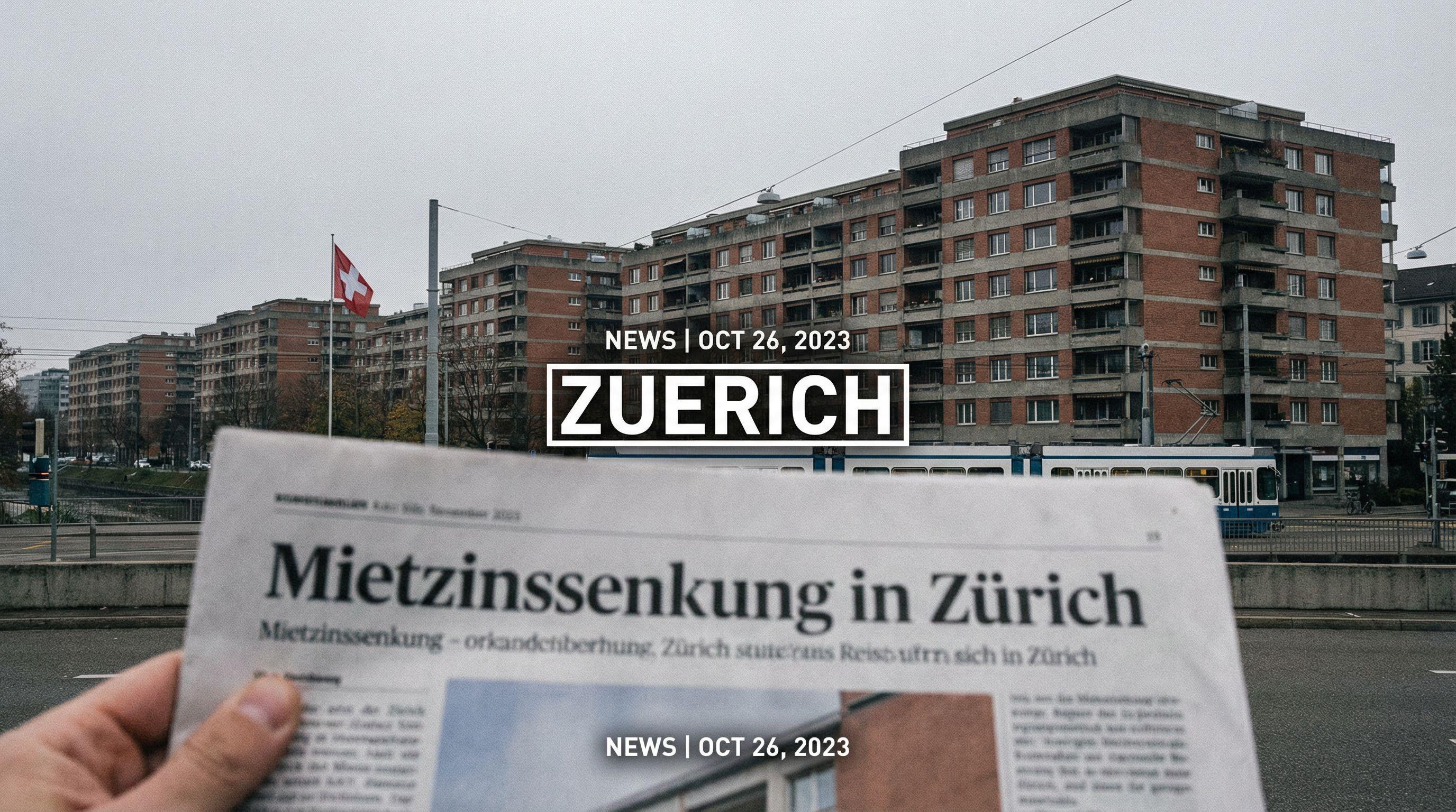 Swiss Tenants to Benefit from Municipal Rent Reductions in Zurich