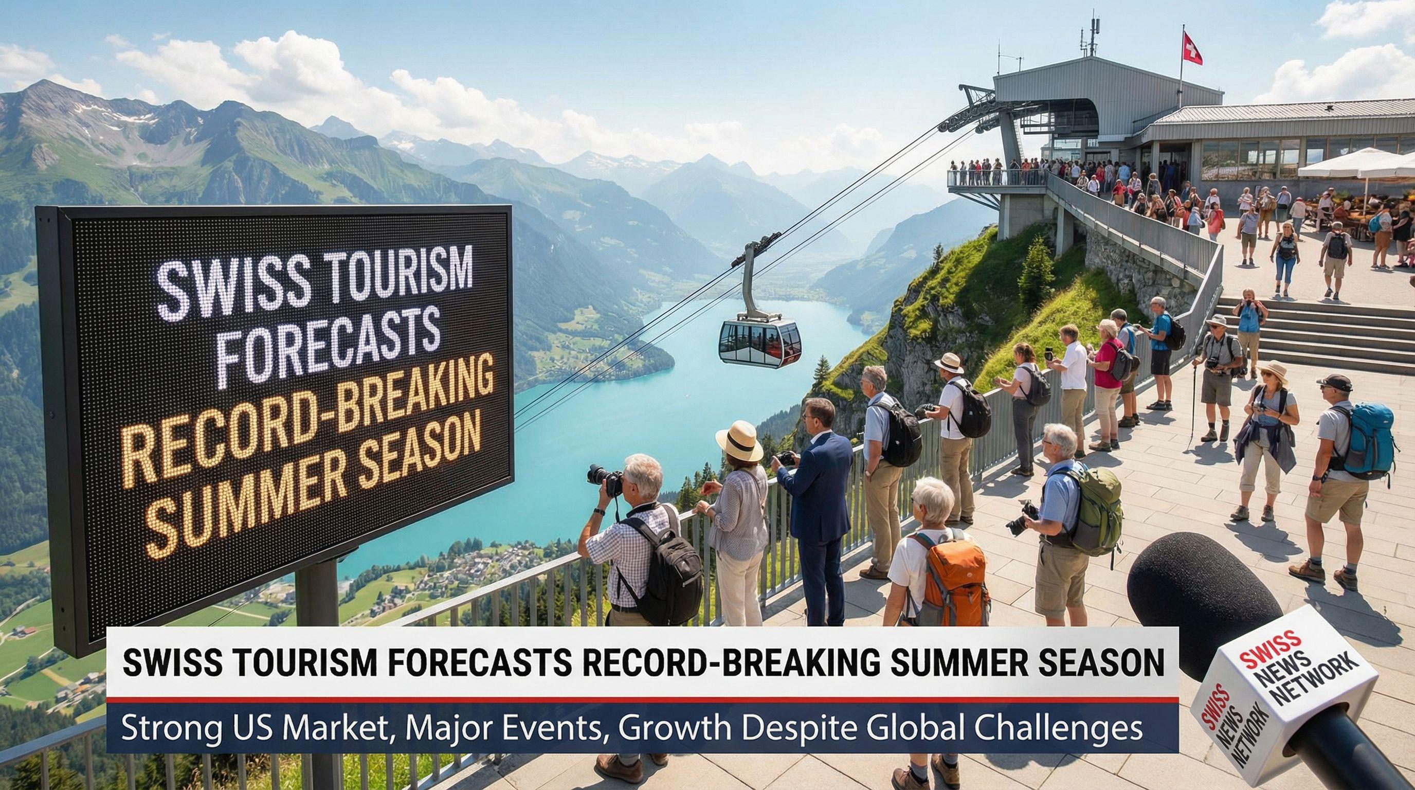 Swiss tourism forecasts record-breaking summer season
