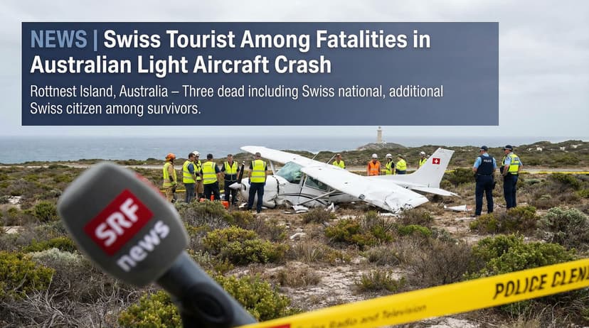 Swiss Tourist Among Fatalities in Australian Light Aircraft Crash