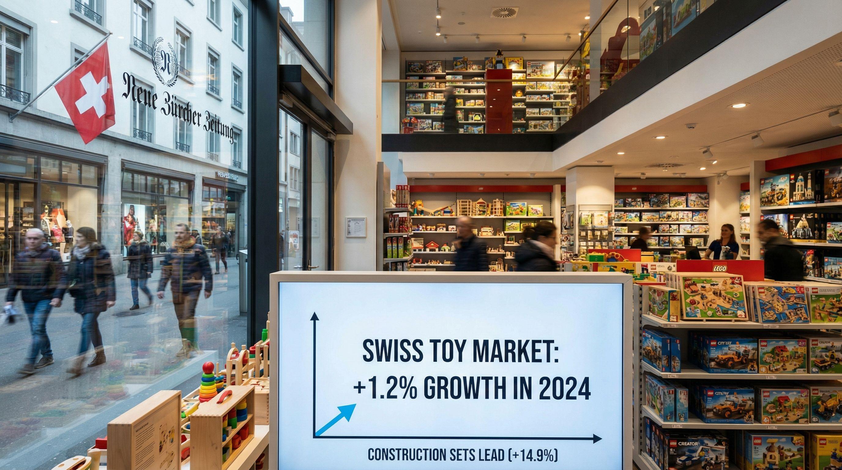 Swiss Toy Market Shows Resilience with 1.2% Growth in 2024