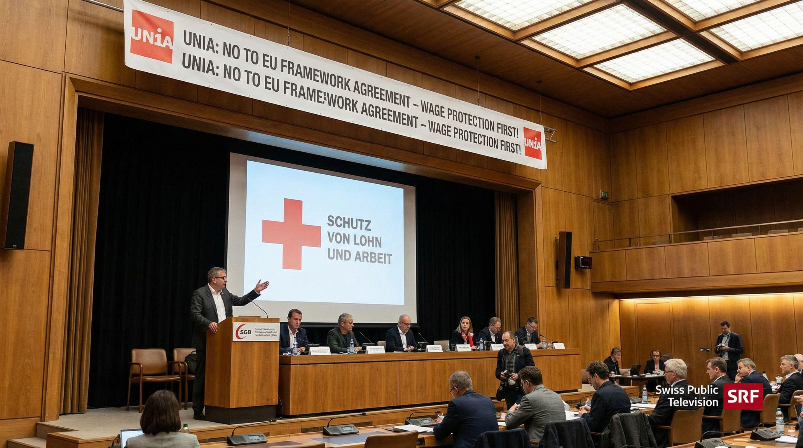 Swiss Trade Unions Challenge EU Agreement Terms