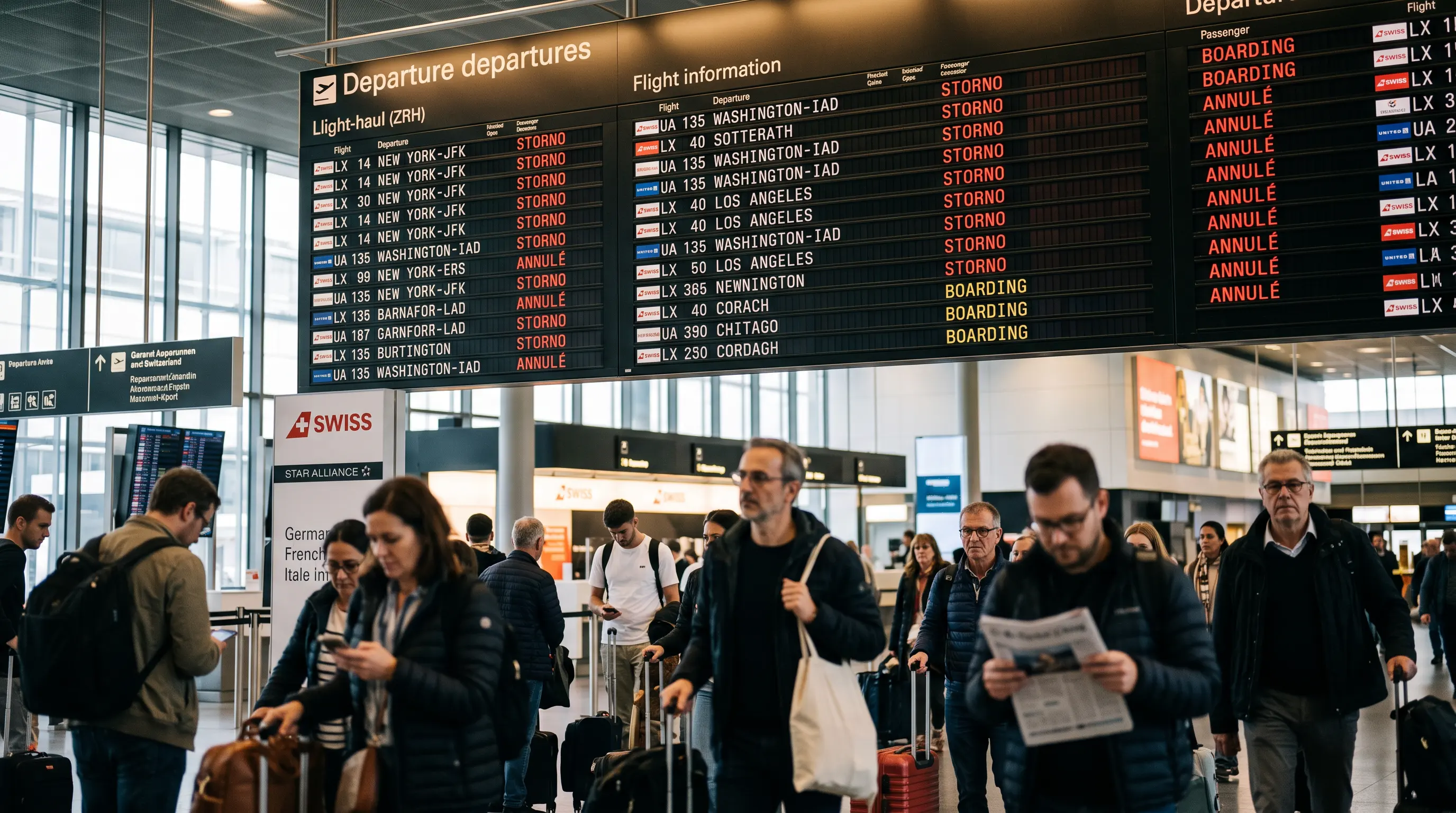Travel from Switzerland to the US plunges further