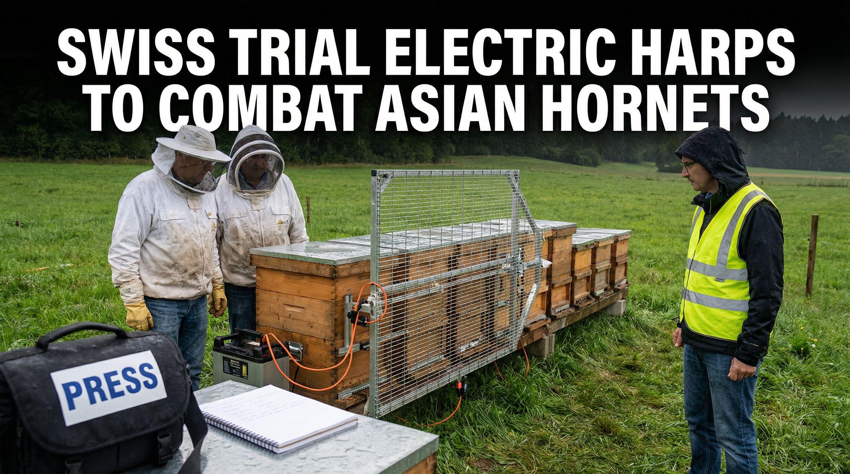 Swiss Trial Electric Harps to Combat Asian Hornets