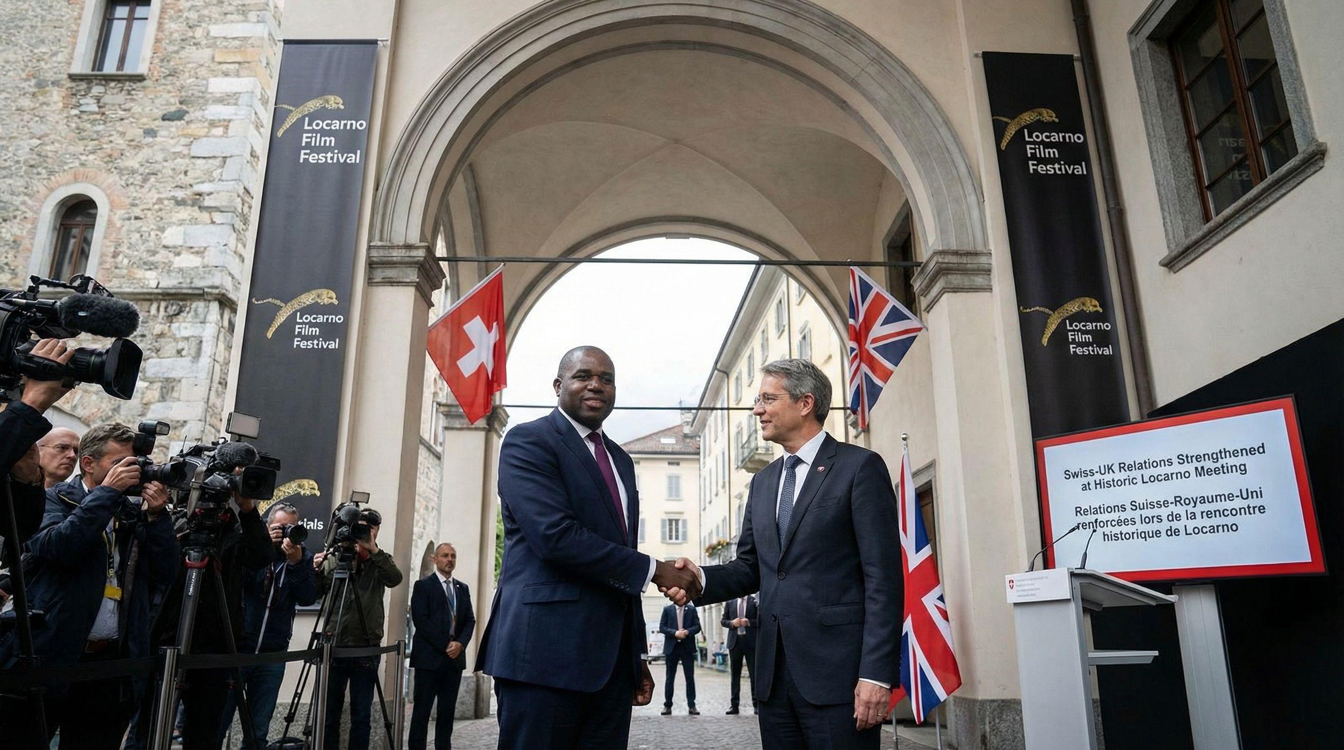 Swiss-UK Relations Strengthened at Historic Locarno Meeting