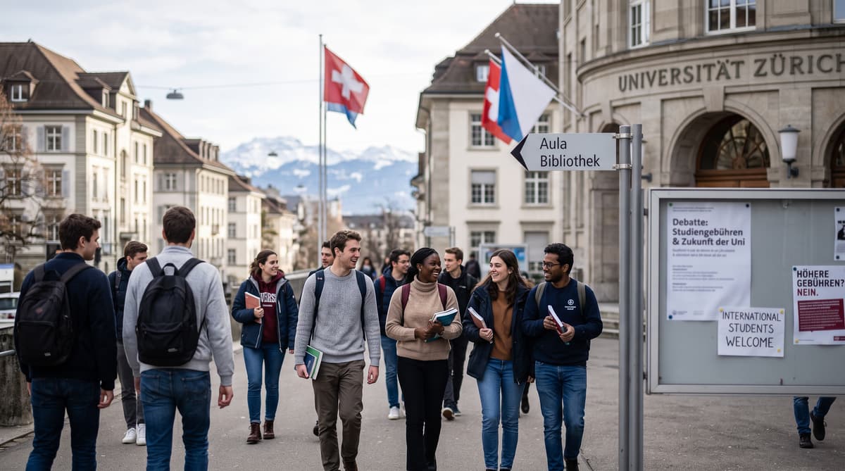 Could the rise in foreign students push up Swiss university fees?