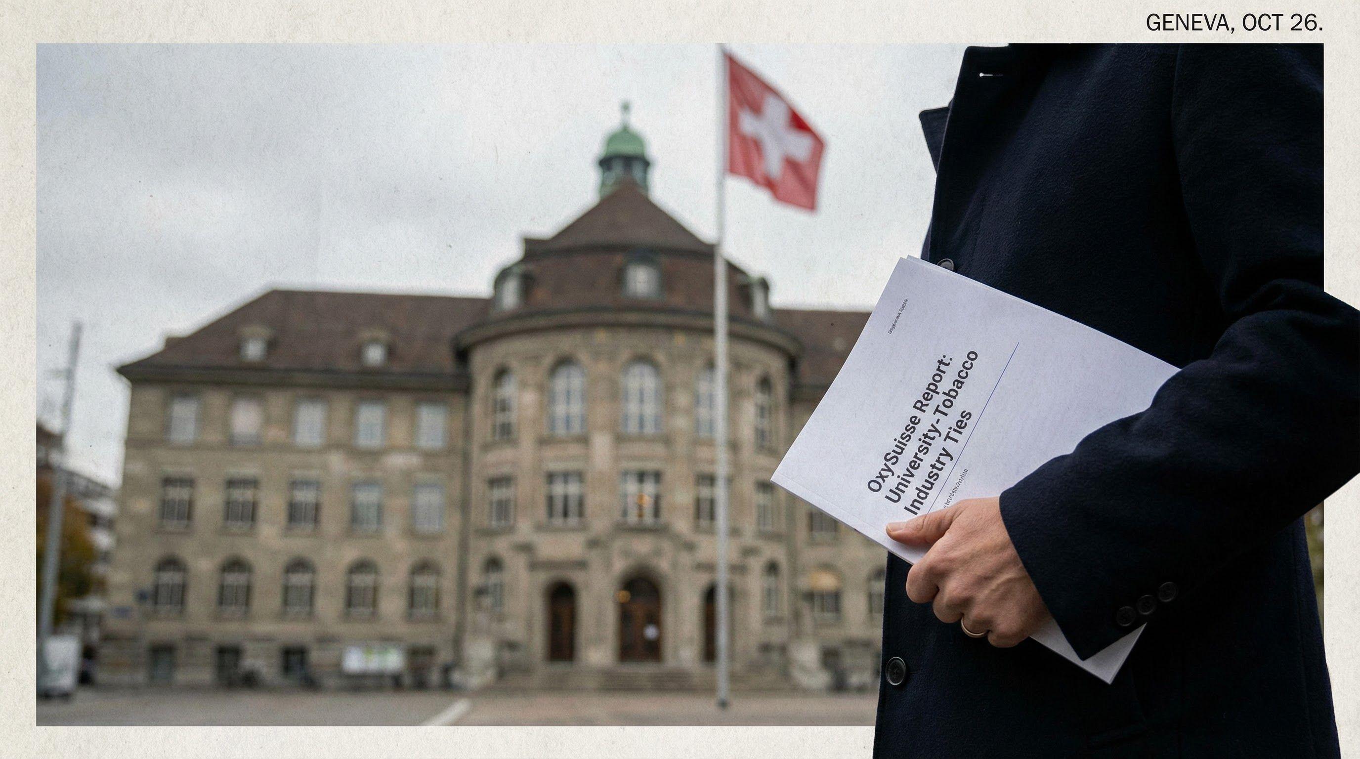 NGO Report Exposes Hidden Links Between Swiss Universities and Tobacco Industry