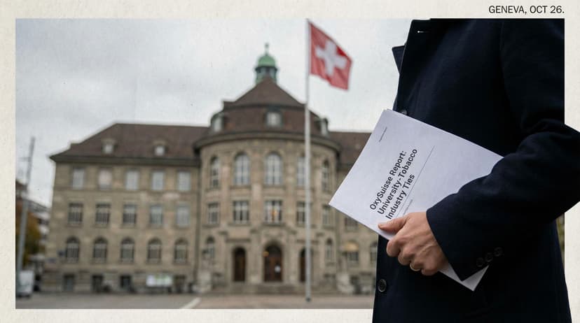 NGO Report Exposes Hidden Links Between Swiss Universities and Tobacco Industry