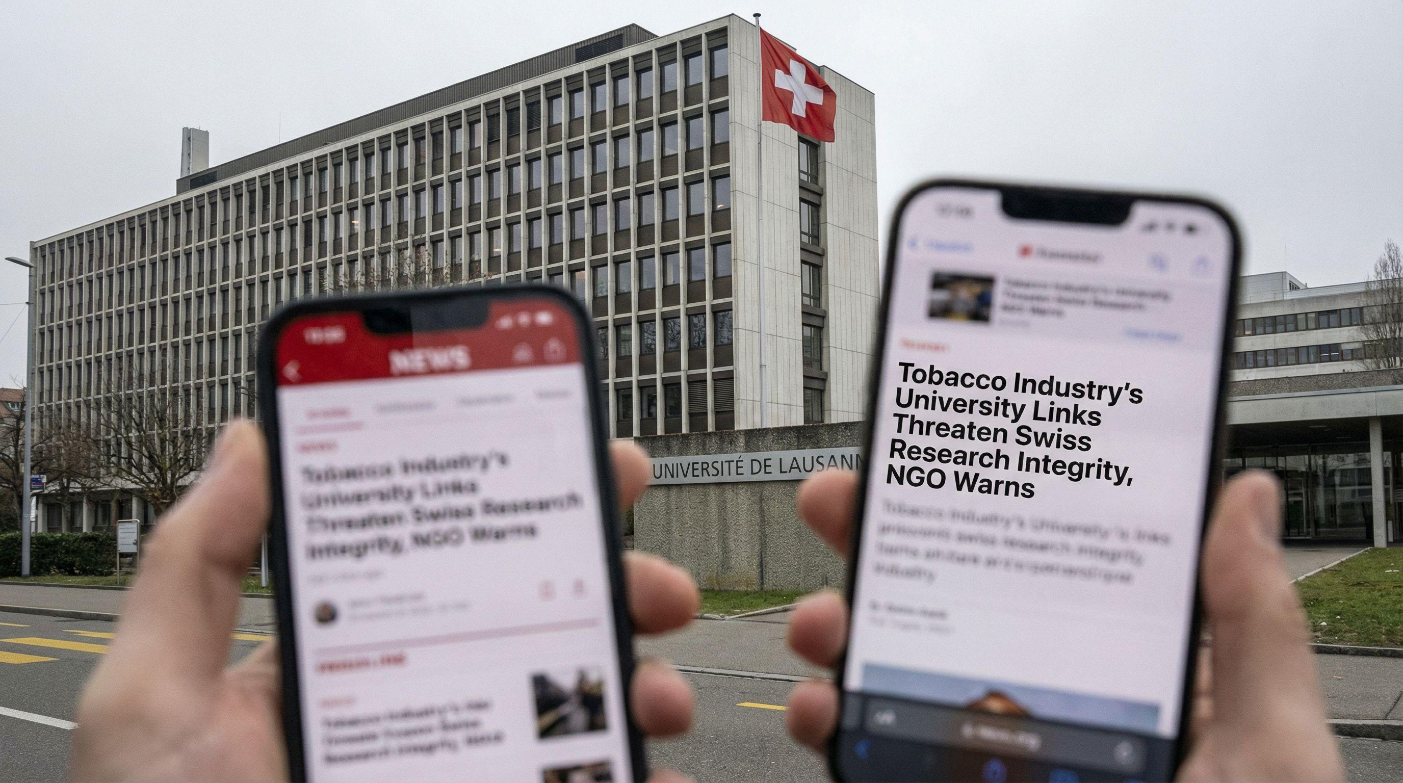 Tobacco Industry's University Links Threaten Swiss Research Integrity, NGO Warns
