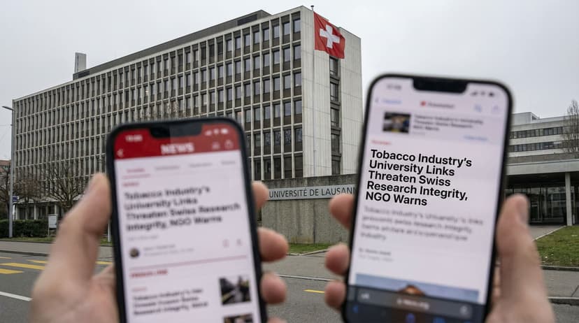 Tobacco Industry's University Links Threaten Swiss Research Integrity, NGO Warns
