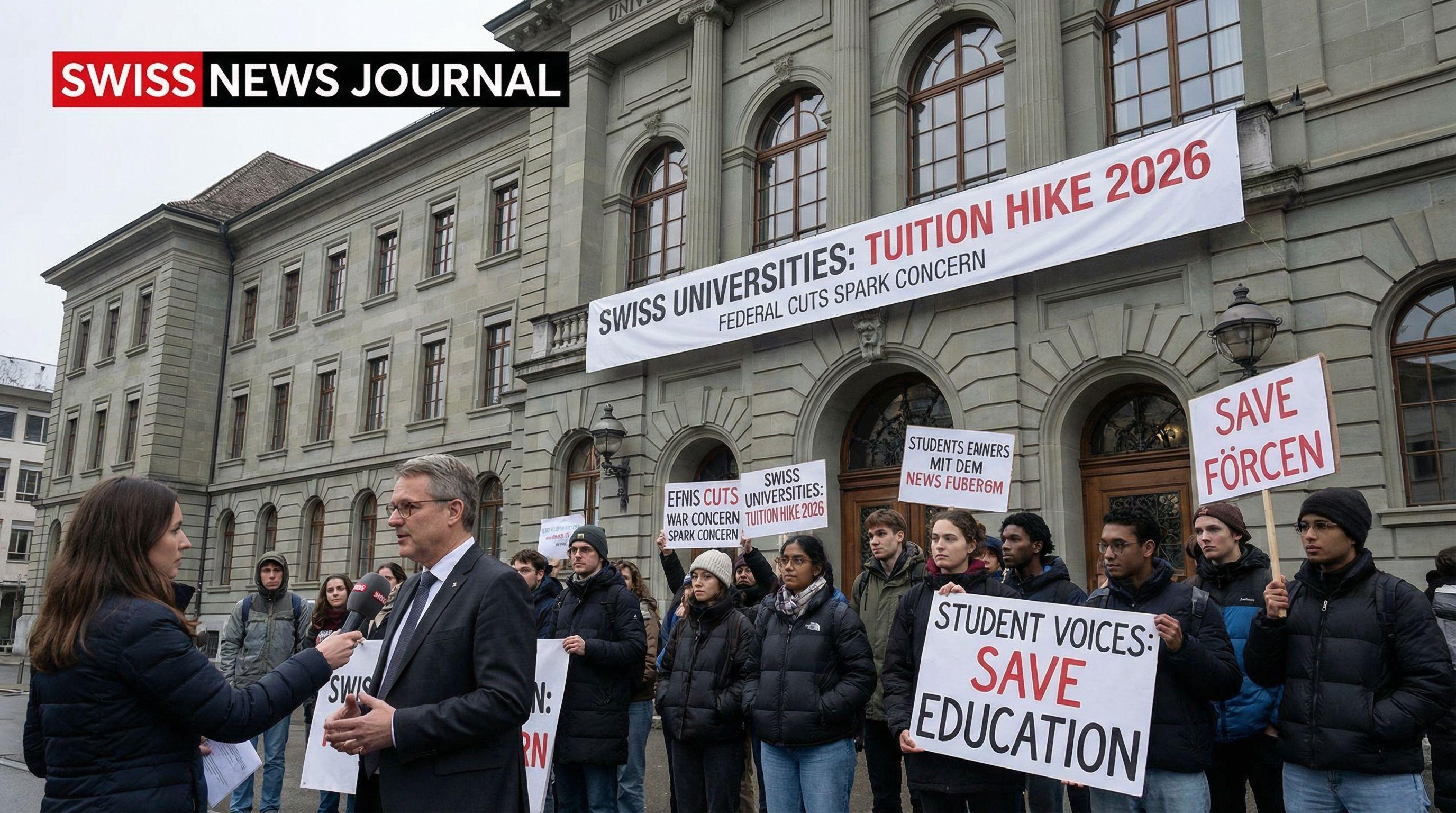 Swiss Universities to Increase Tuition Fees in 2026 Amid Federal Funding Cuts