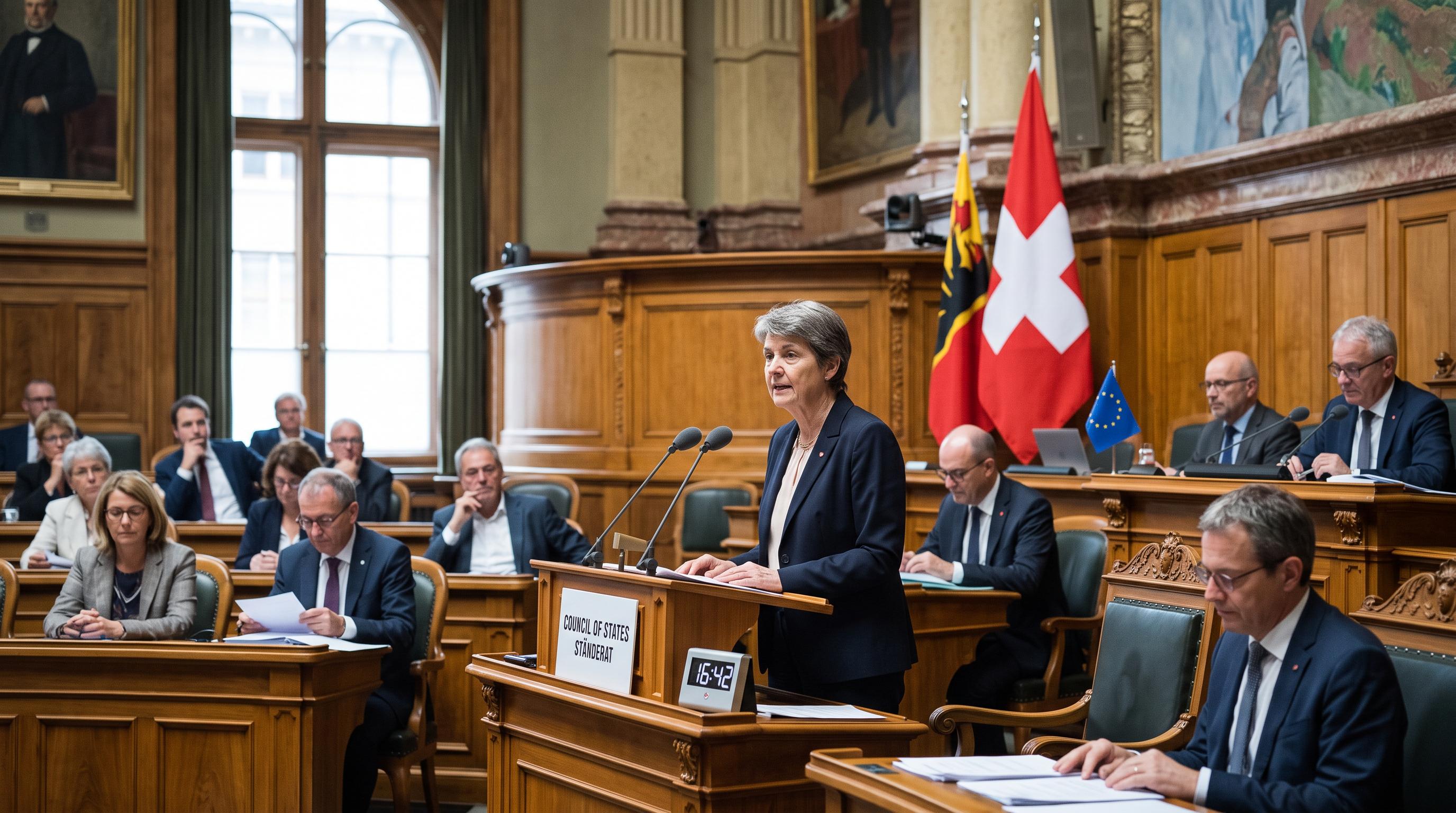 Swiss upper house backs EU package while tightening immigration rules