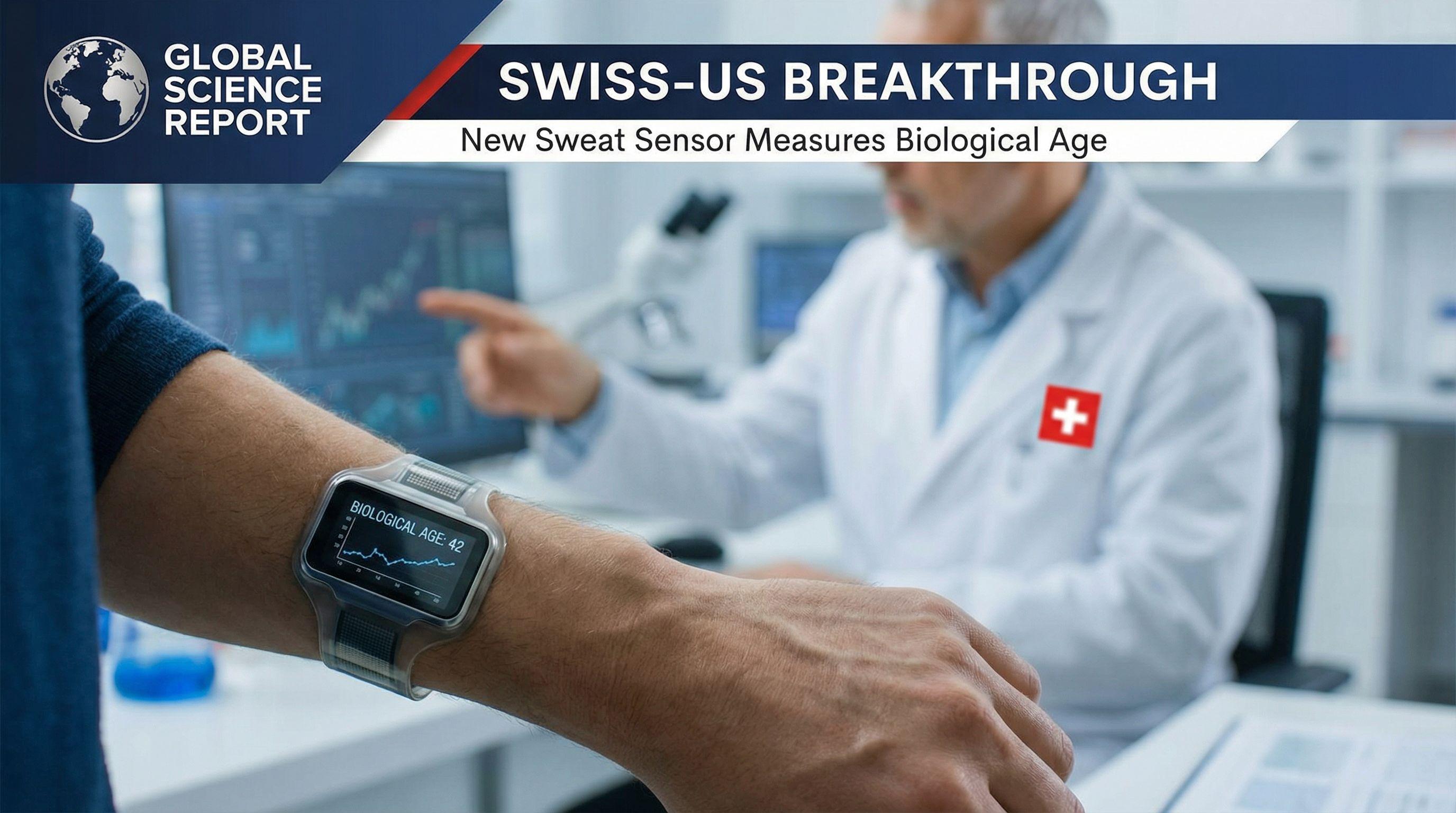 Swiss-US breakthrough: New sweat sensor measures biological age