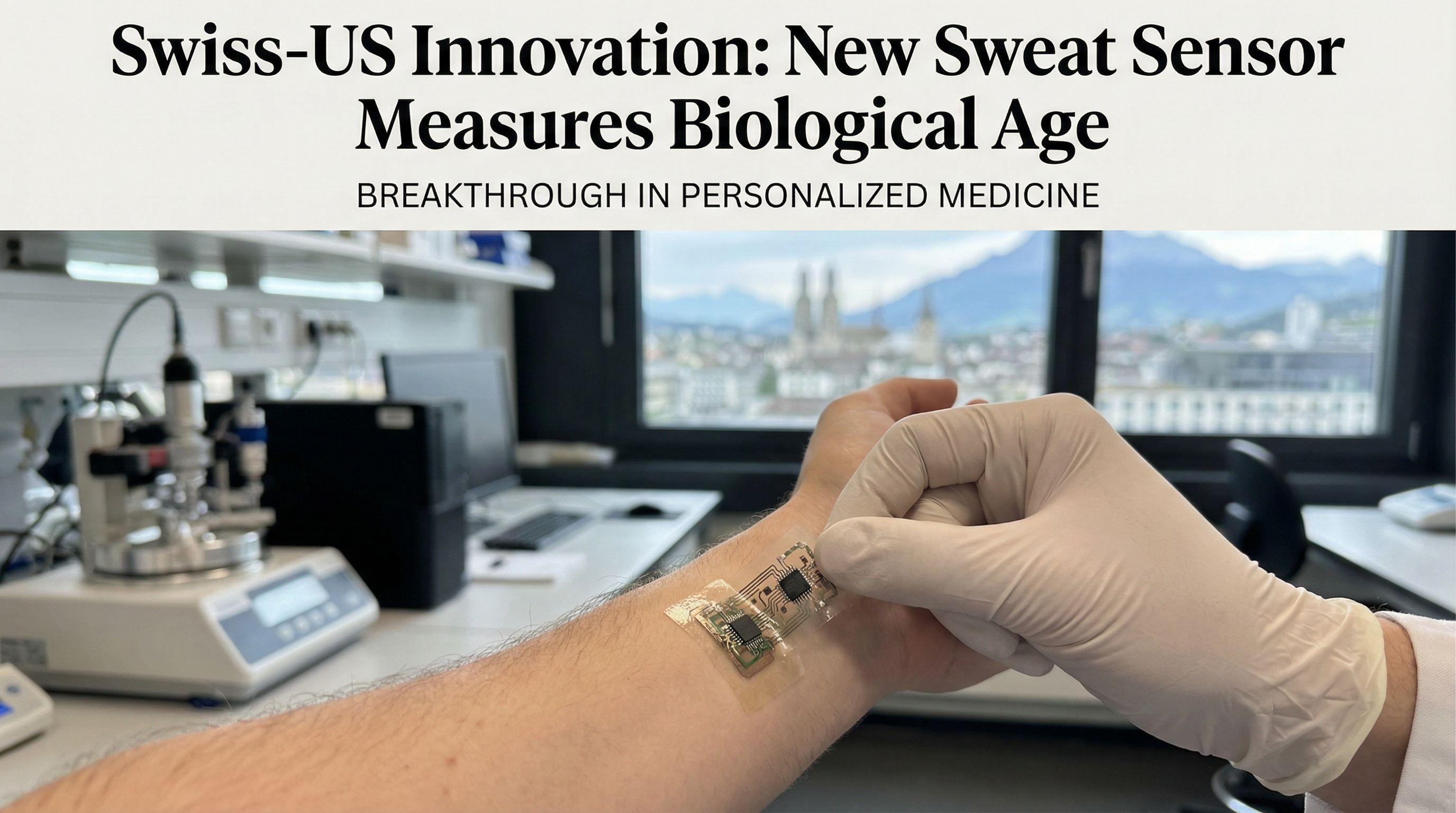 Swiss-US Innovation: New Sweat Sensor Measures Biological Age