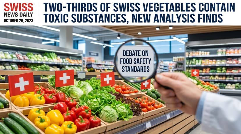 Two-Thirds of Swiss Vegetables Contain Toxic Substances, New Analysis Finds