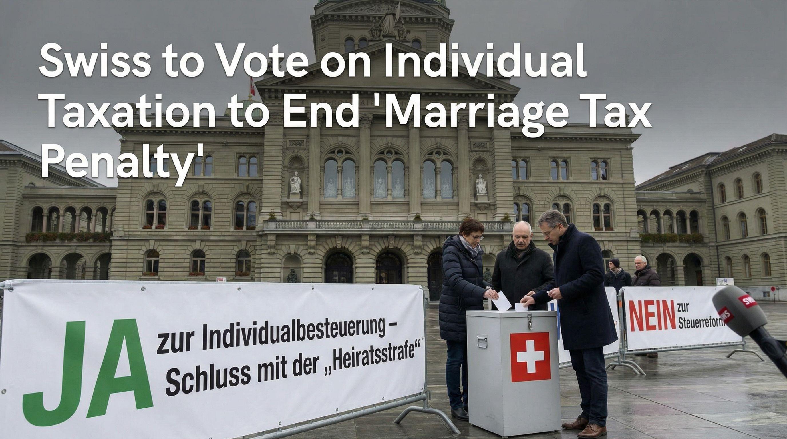 The 'Marriage Penalty': Swiss to Vote on Individual Taxation Reform