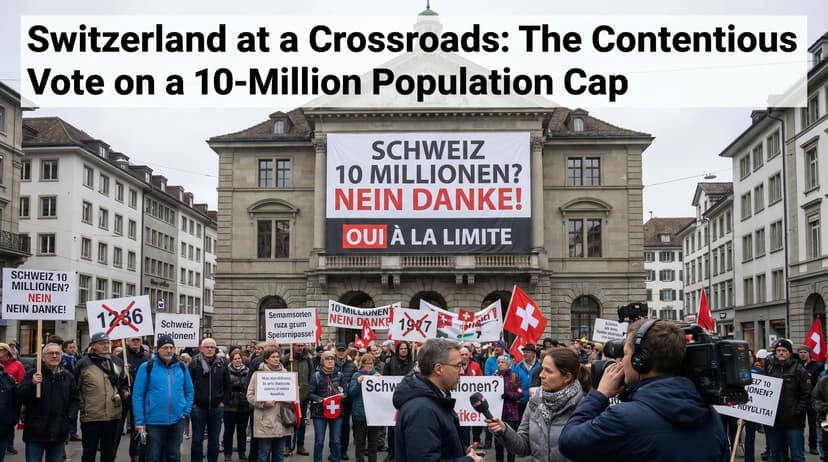 Switzerland at a Crossroads: The Contentious Vote on a 10-Million Population Cap