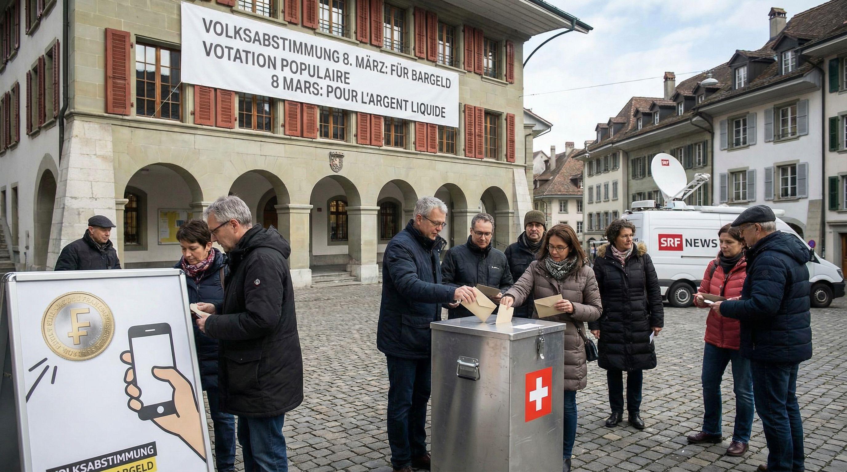 Swiss to Vote on Constitutionally Protecting Cash as Digital Payments Rise