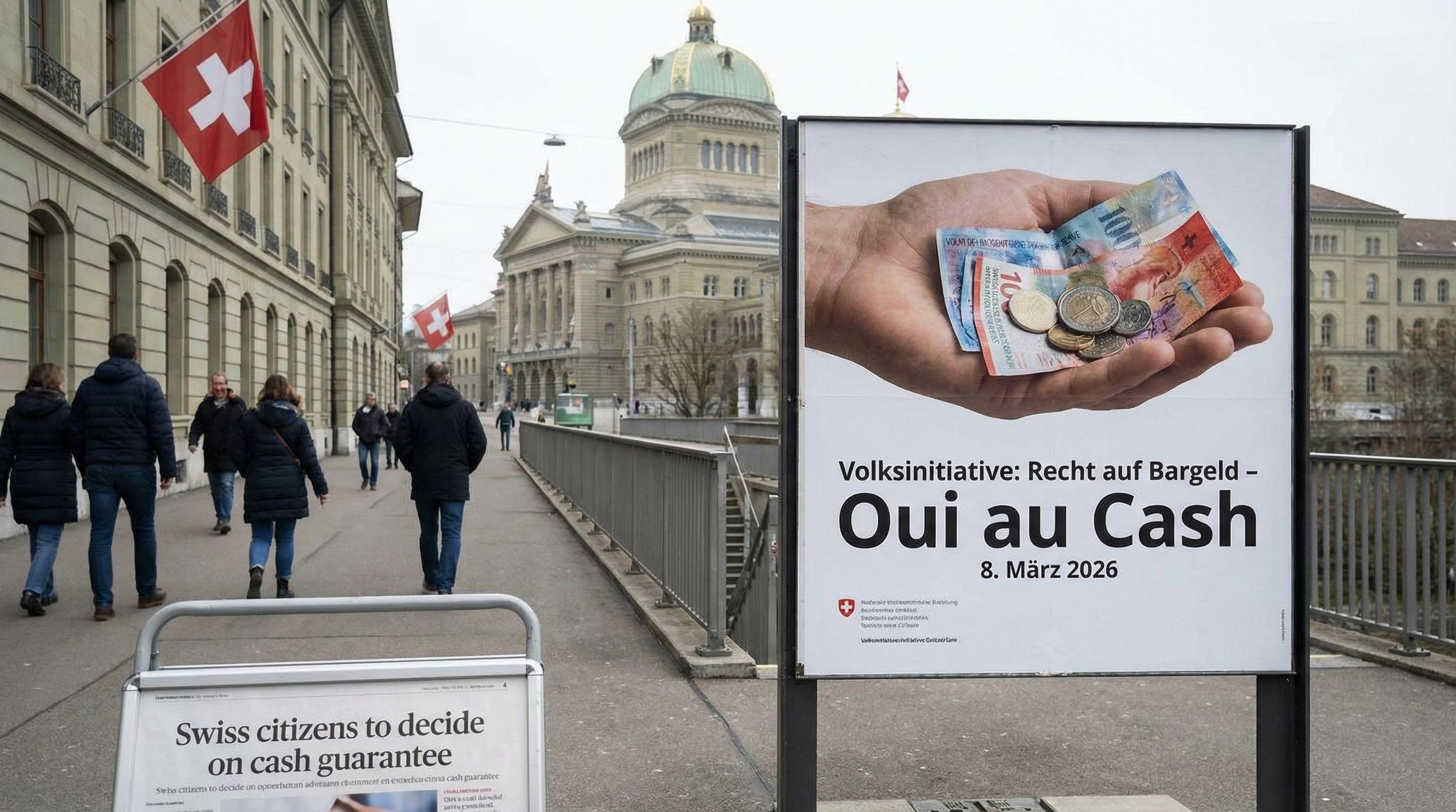 Swiss to Vote on Enshrining Access to Cash in Constitution