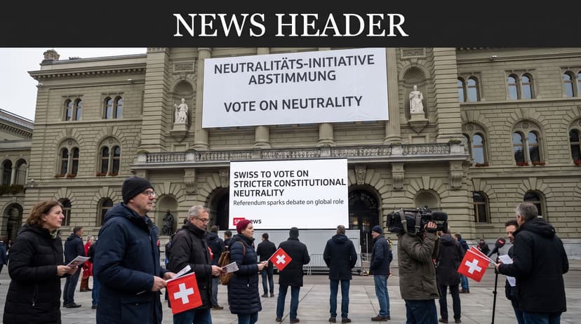 Swiss to Vote on Stricter Constitutional Neutrality