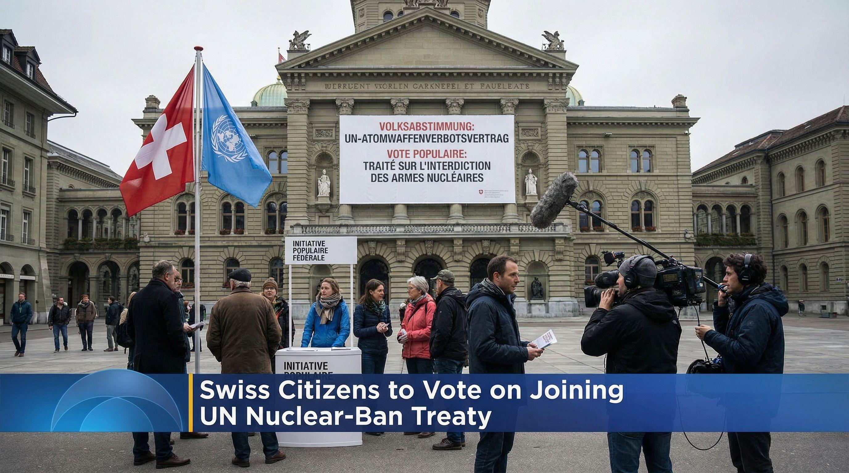 Swiss Citizens to Vote on Joining UN Nuclear-Ban Treaty