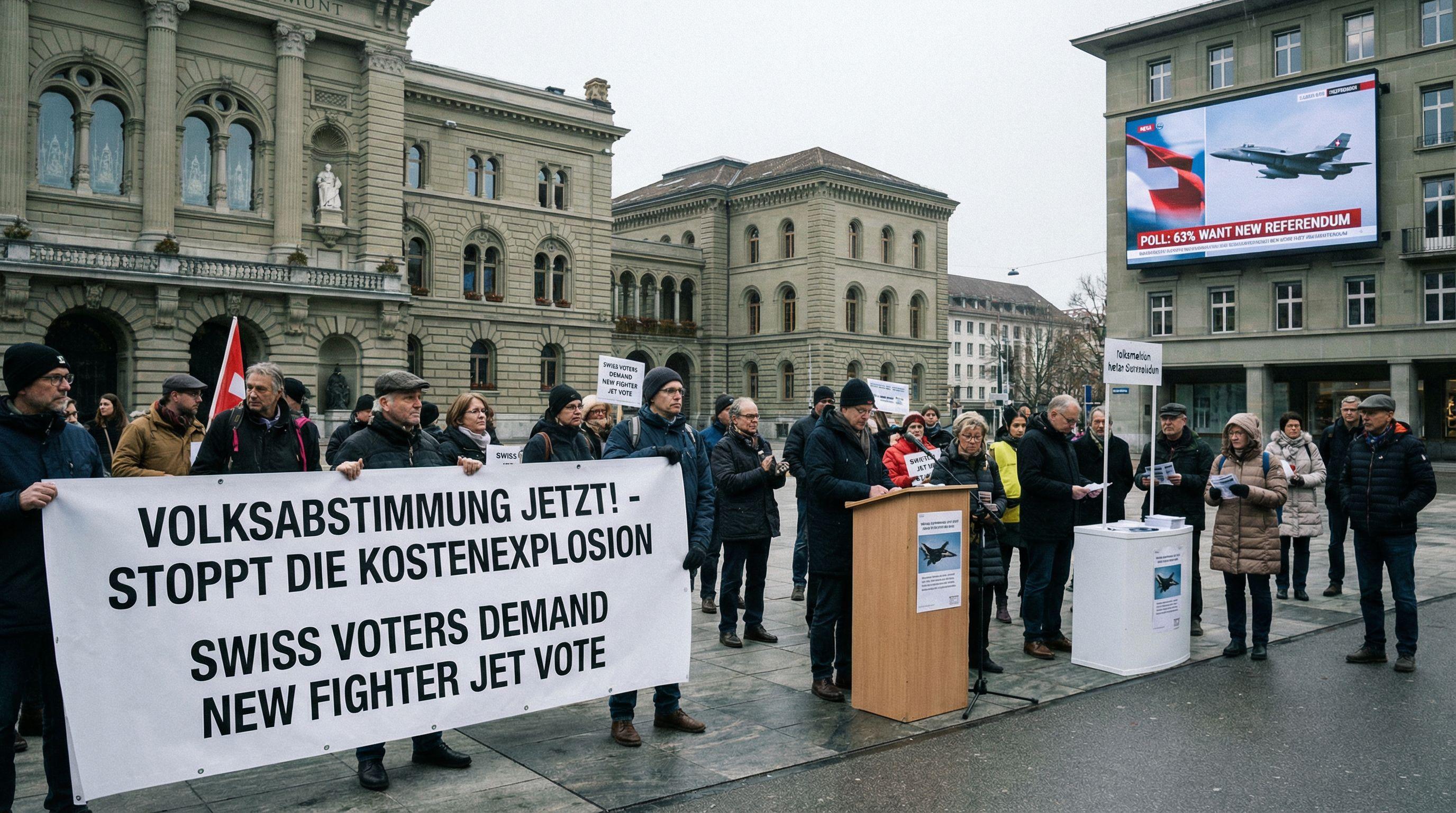 Swiss Voters Demand New Fighter Jet Vote Amid Cost Concerns