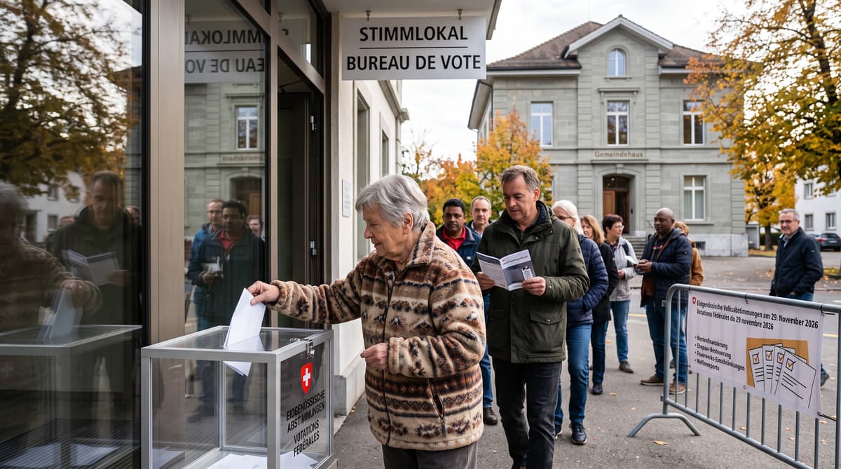Swiss voters to decide four federal proposals in November